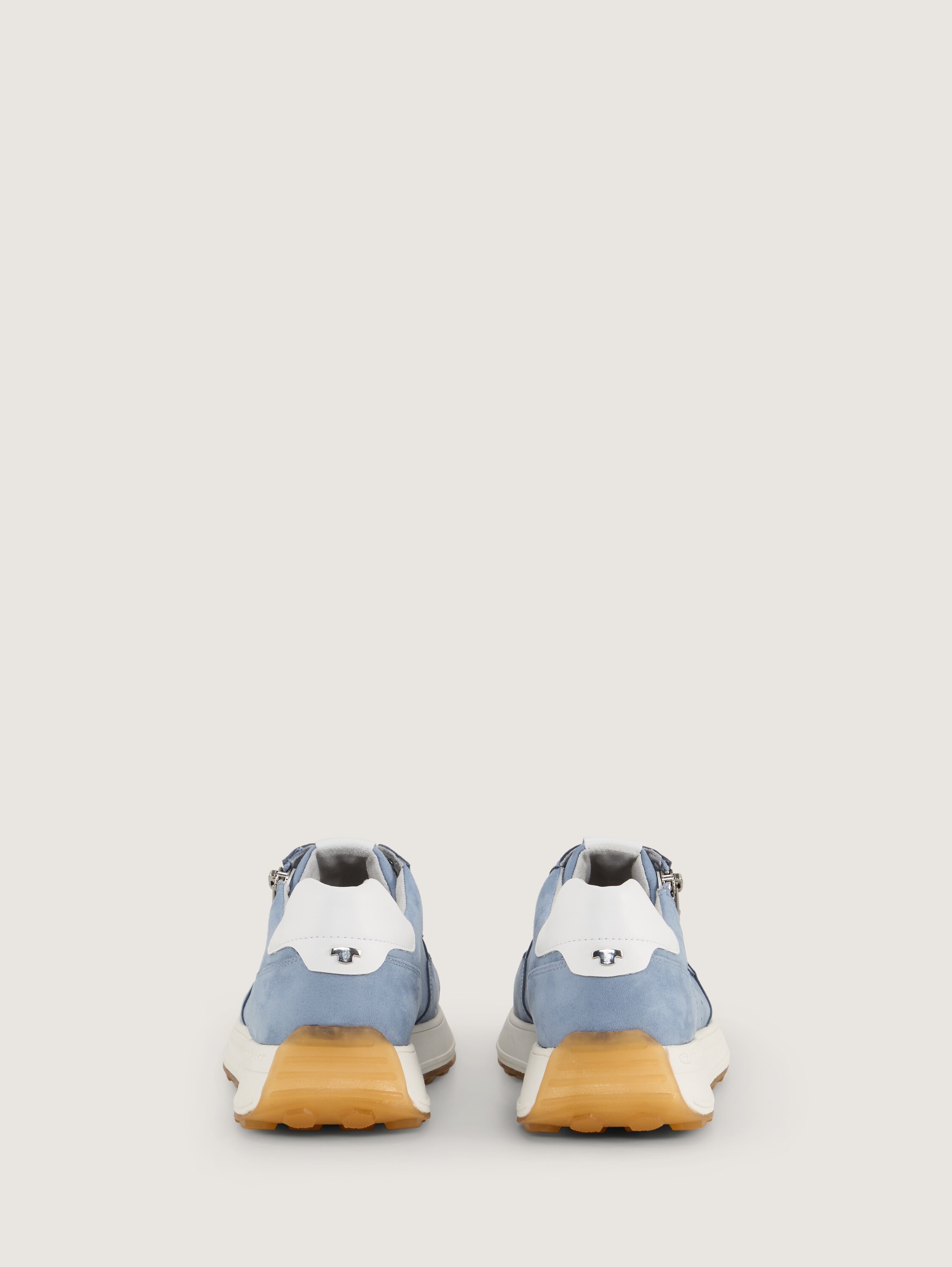 Sneaker mit dekorativem seitlichem Reißverschluss - sky - 
