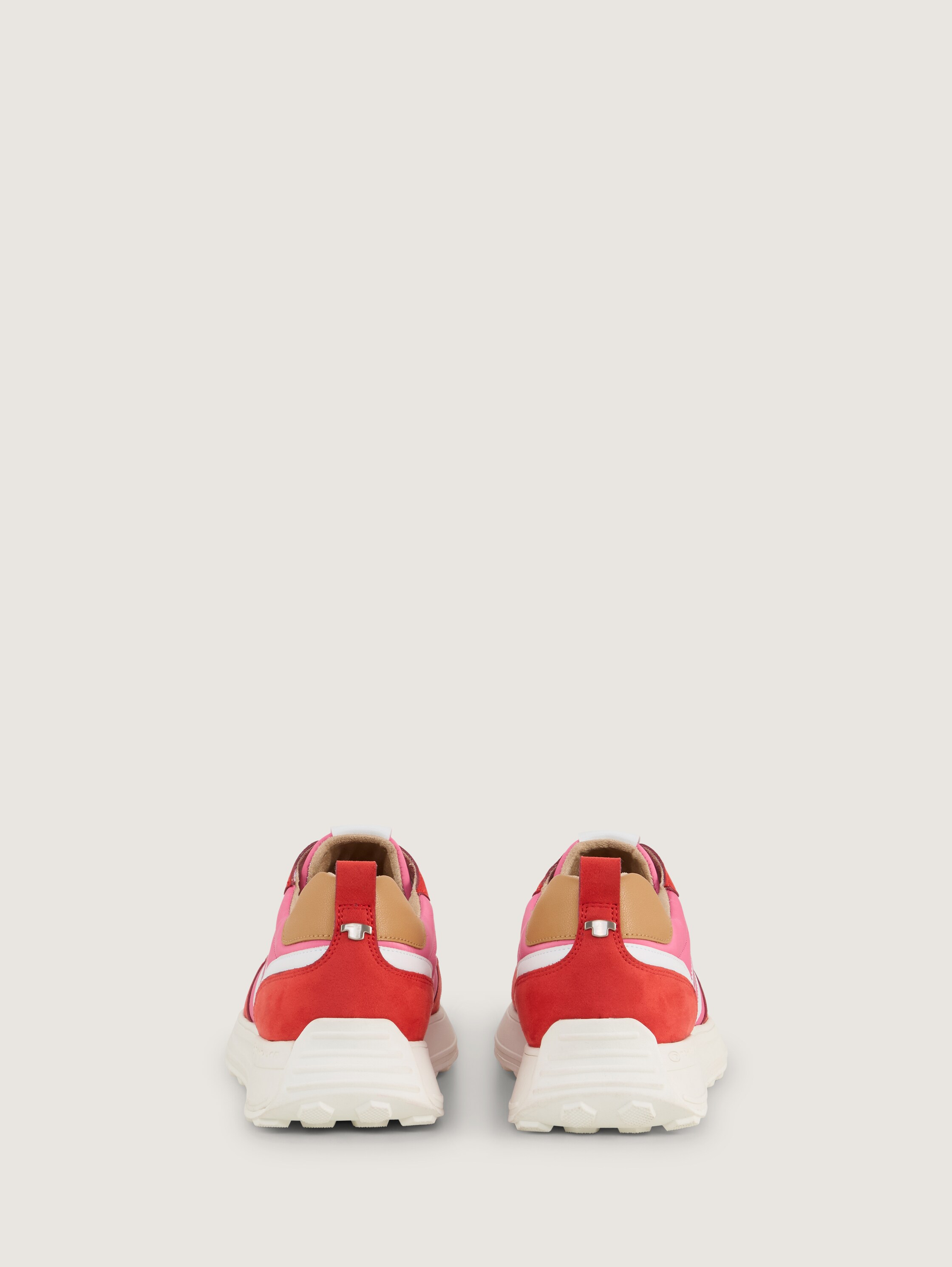 Sneaker mit Colour-Blocking - redrose - Produkt-Rückansicht