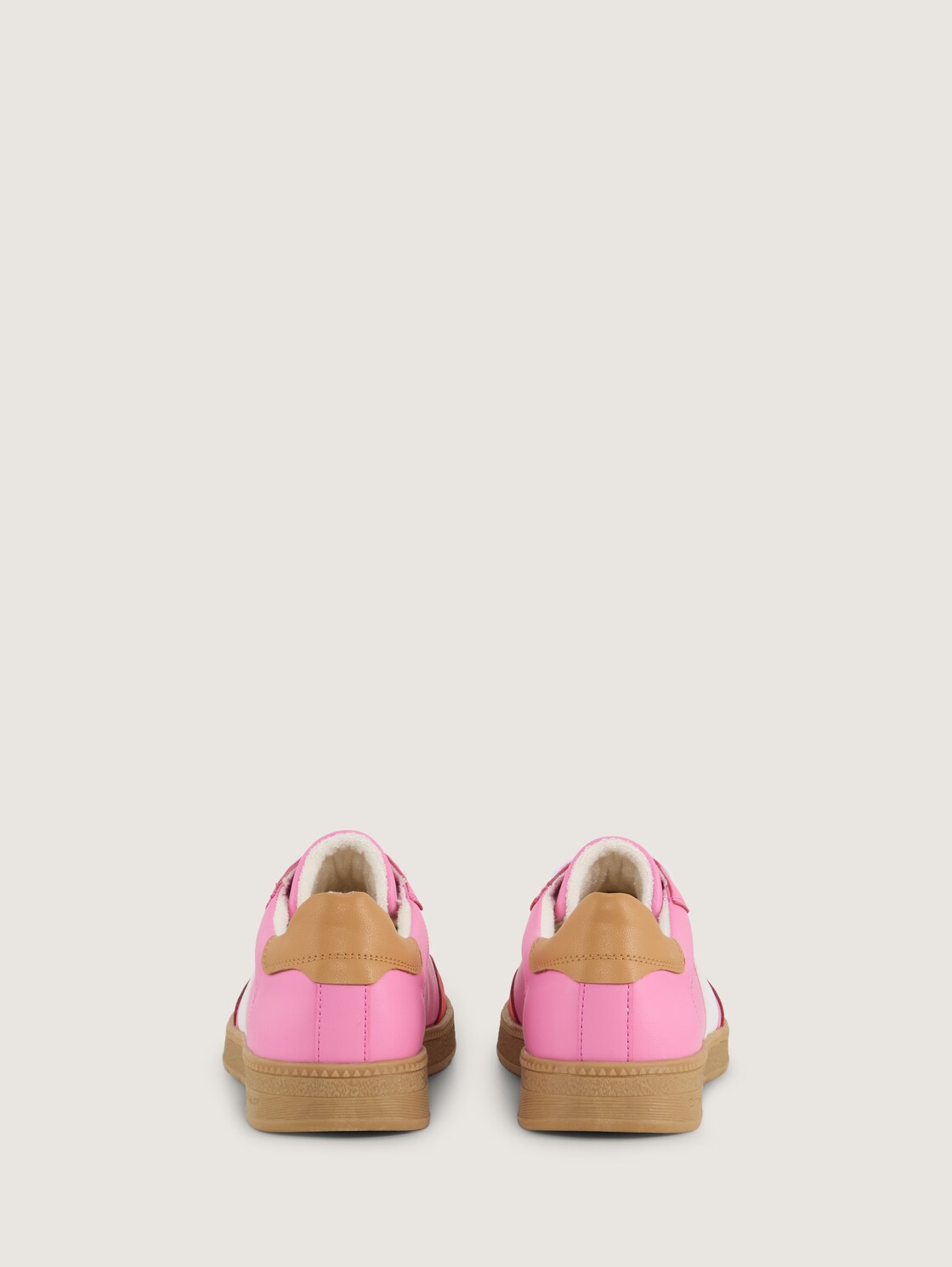 Sneaker mit Colour-Blocking - red-rose - Produkt-Rückansicht