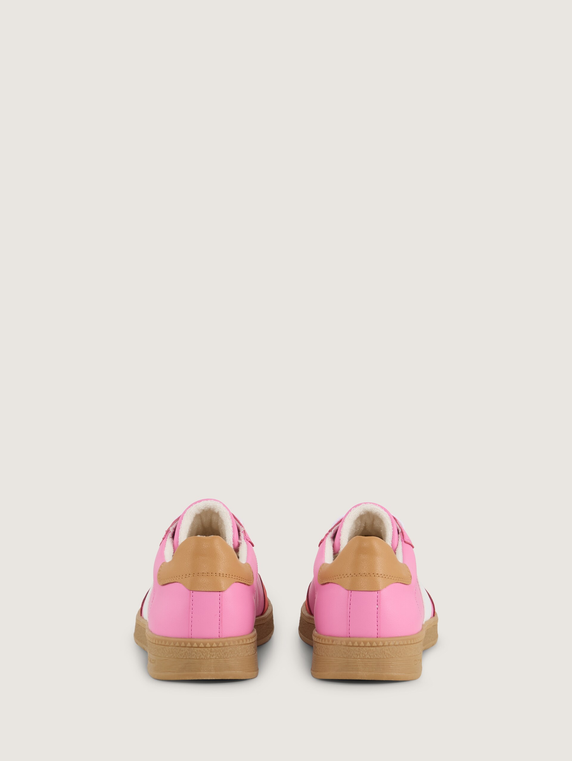 Sneakers met colourblocking - red-rose - Achteraanzicht product