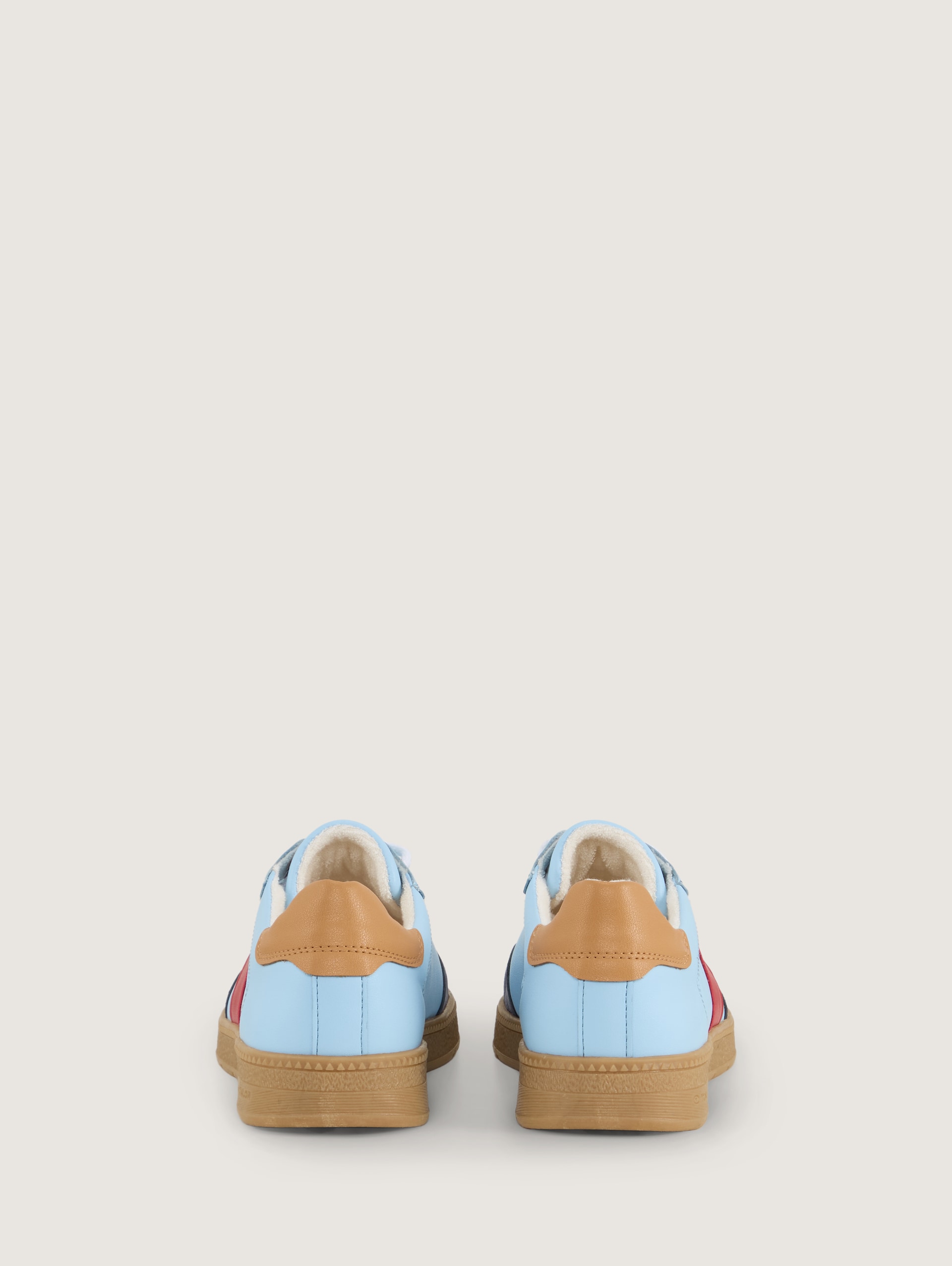 Sneakers met colourblocking - blue-red - Achteraanzicht product