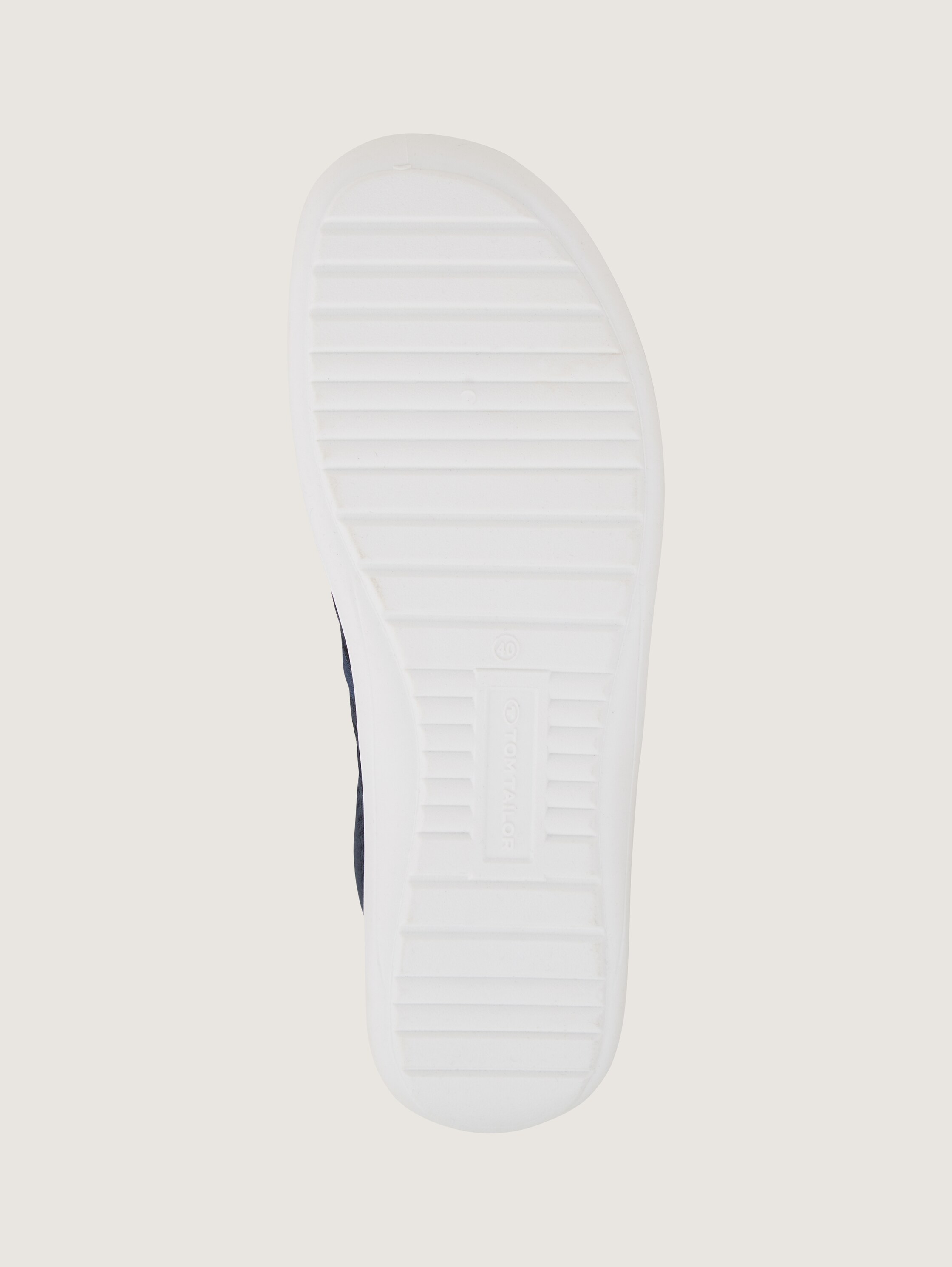 Sneaker mit elastischem Schaft - navy - Produkt-Ansicht Sohle