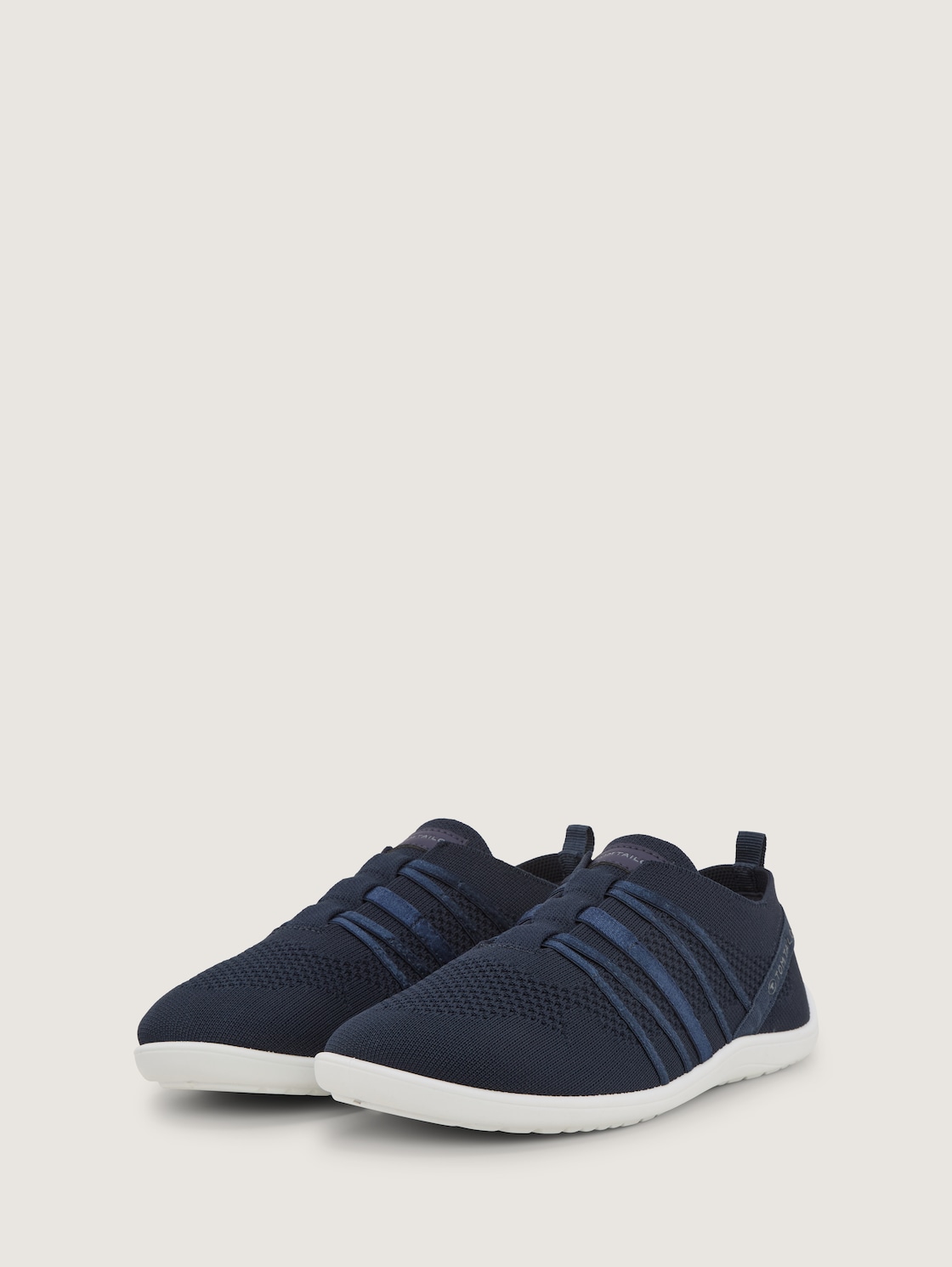 Sneaker mit elastischem Schaft - navy - seitliche Produkt-Ansicht