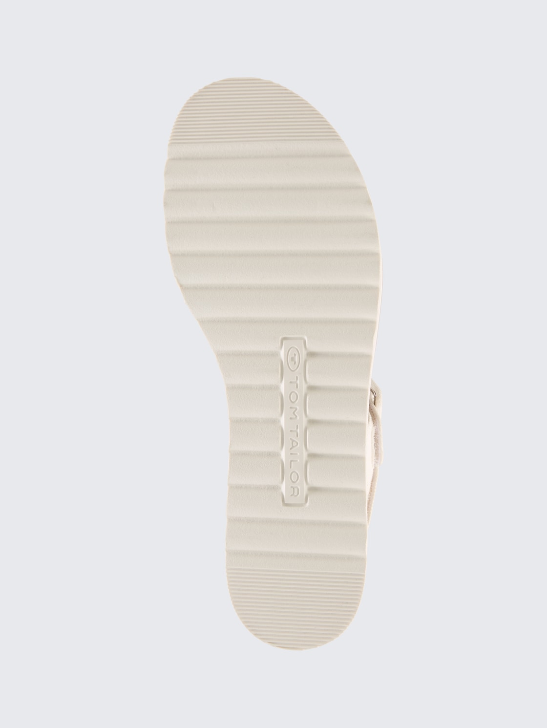 Sandalen mit Keilabsatz - white - Produkt-Ansicht Sohle