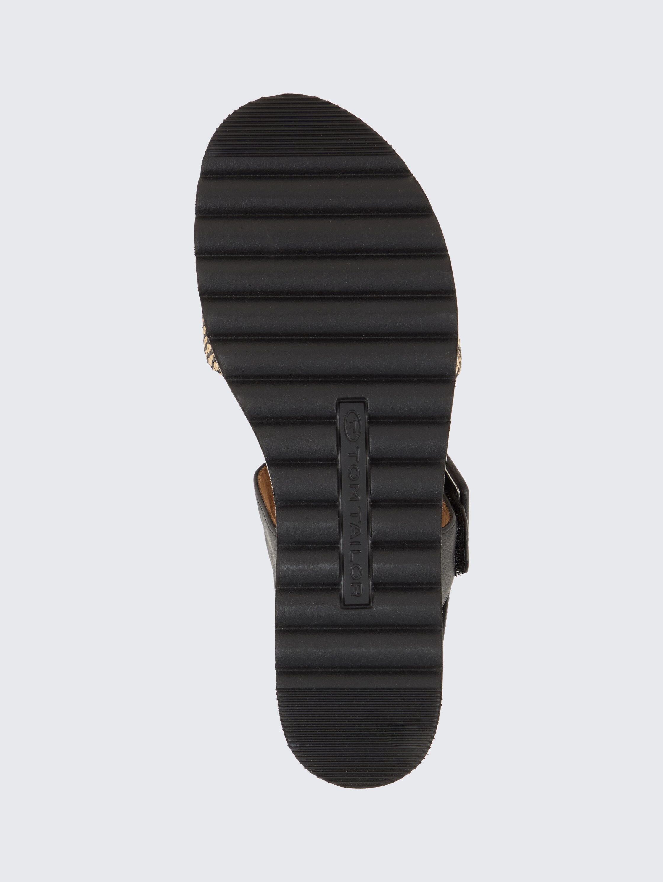 Sandalen mit Keilabsatz - black_1 - 