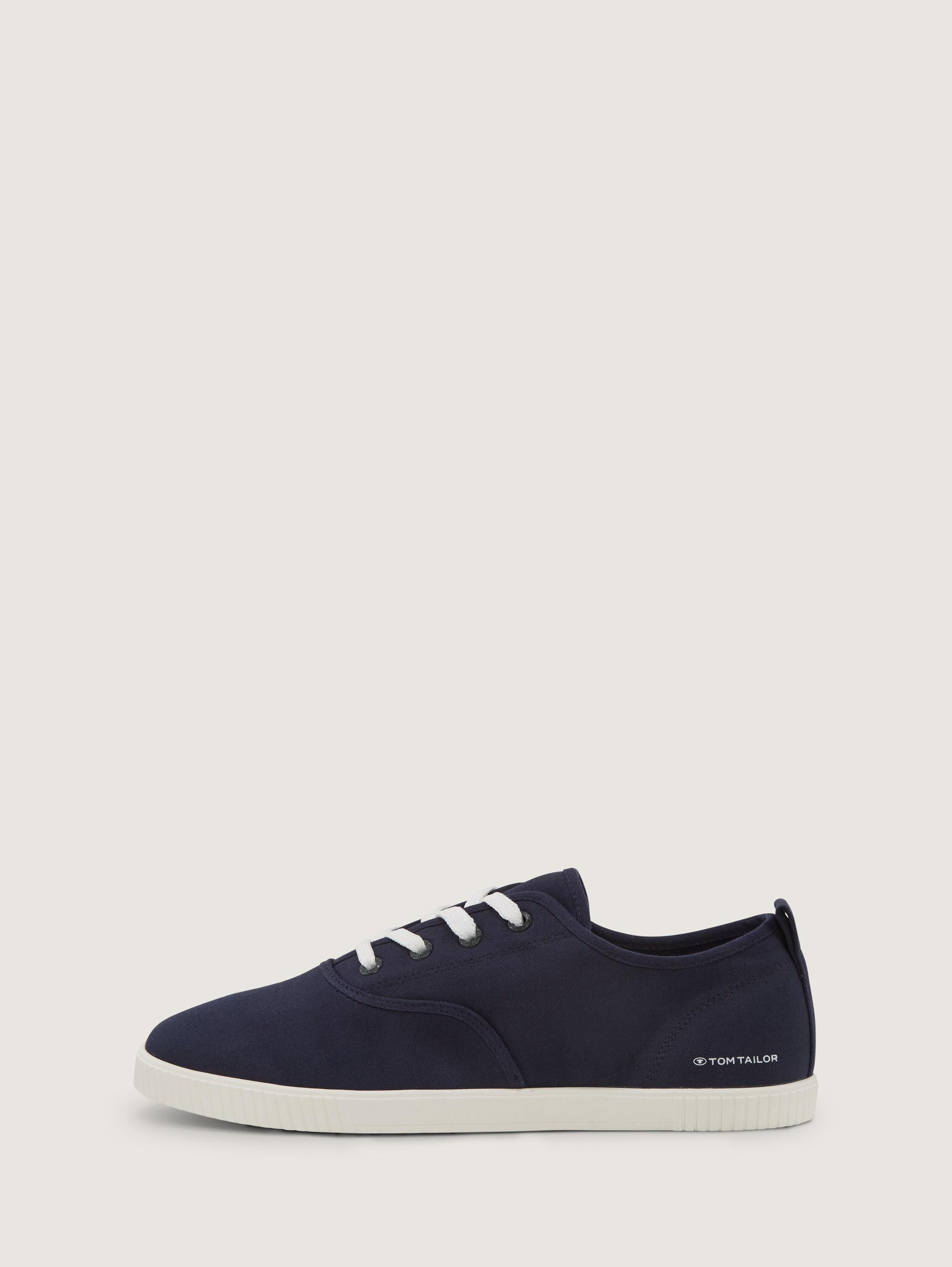Leichter Sneaker aus Textilstoff - navy - 