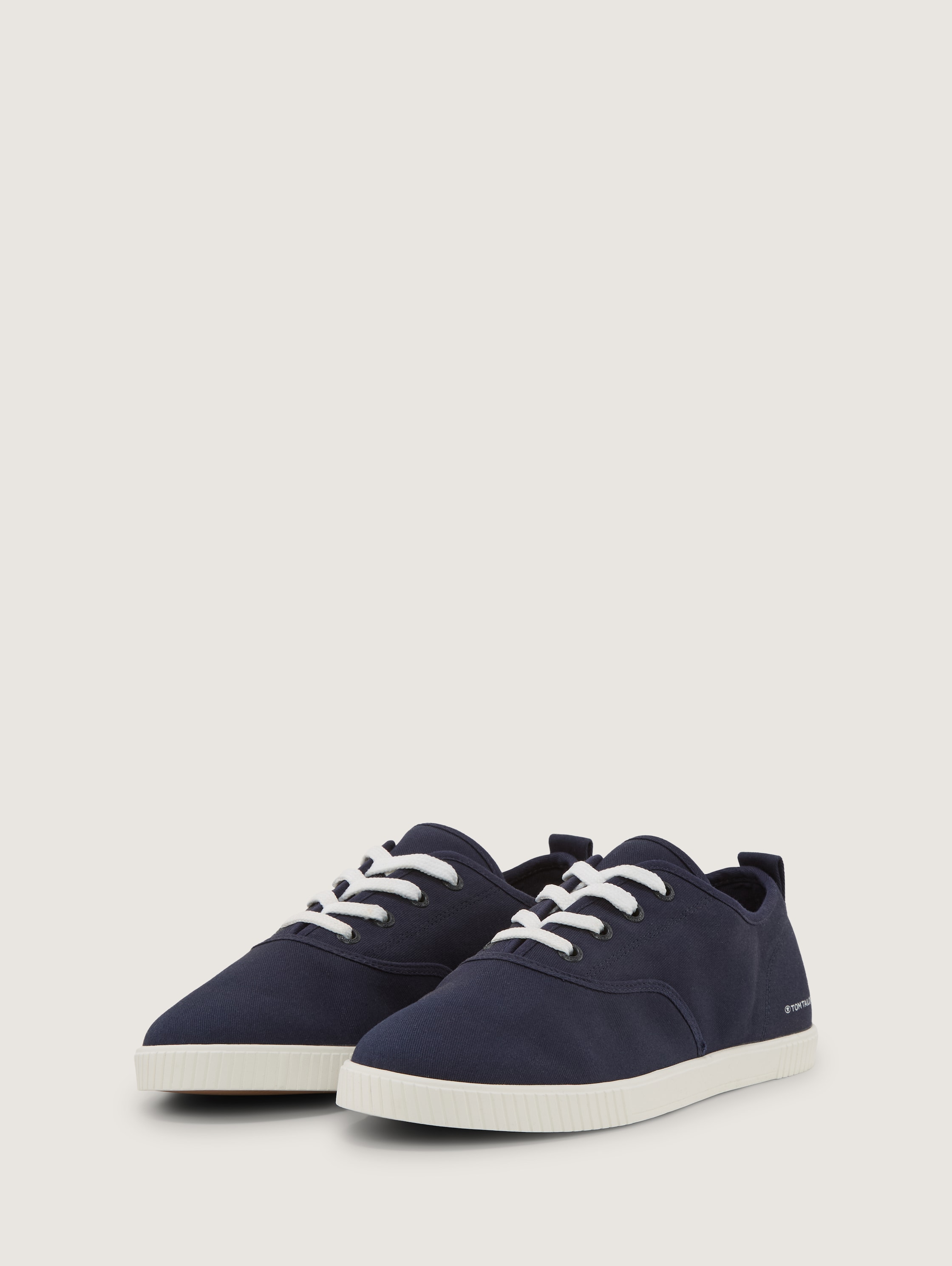 Leichter Sneaker aus Textilstoff - navy - 