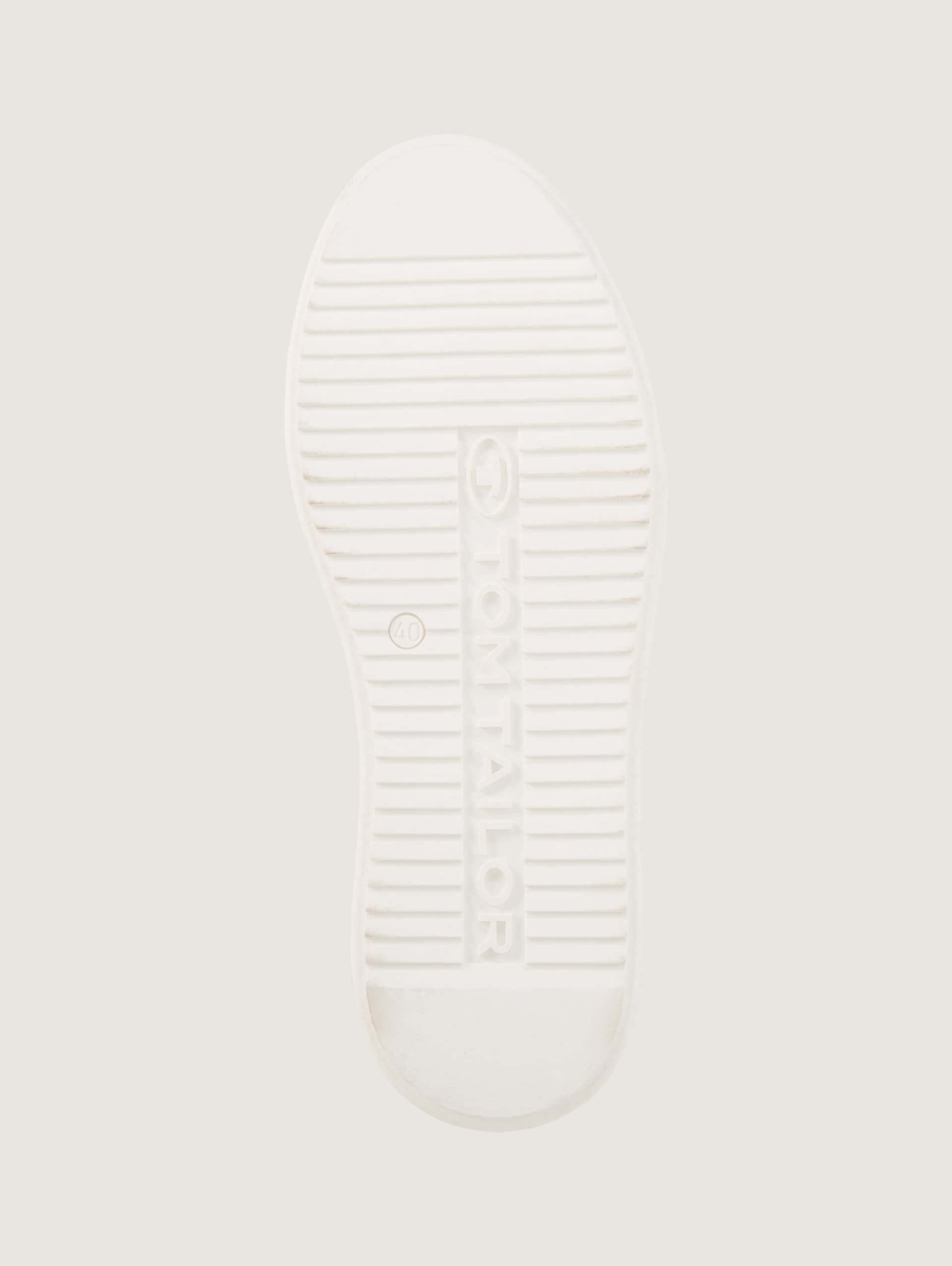 Sneaker mit Logo-Print - white-black - Produkt-Ansicht Sohle