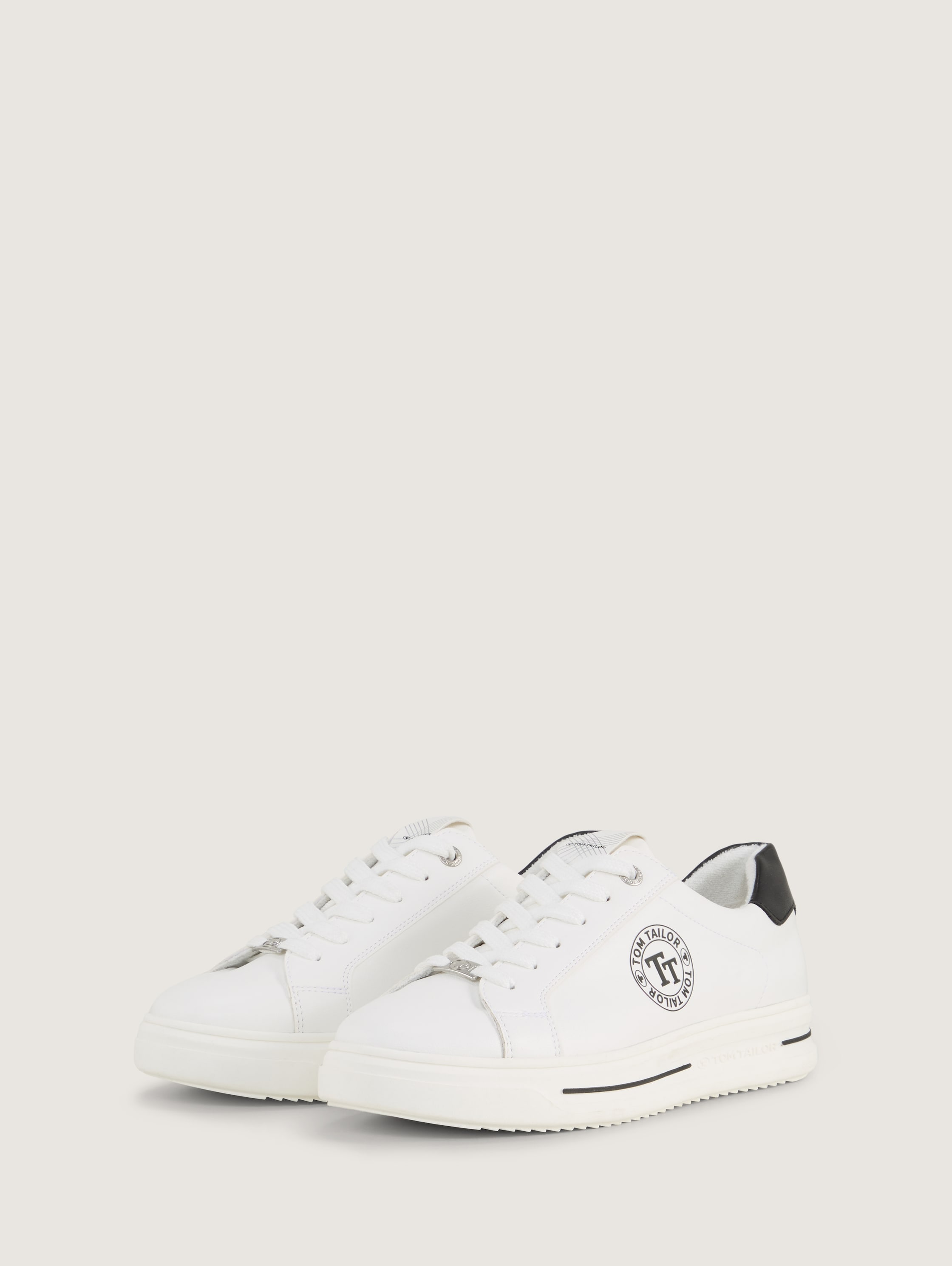 Sneaker mit Logo-Print - whiteblack - 