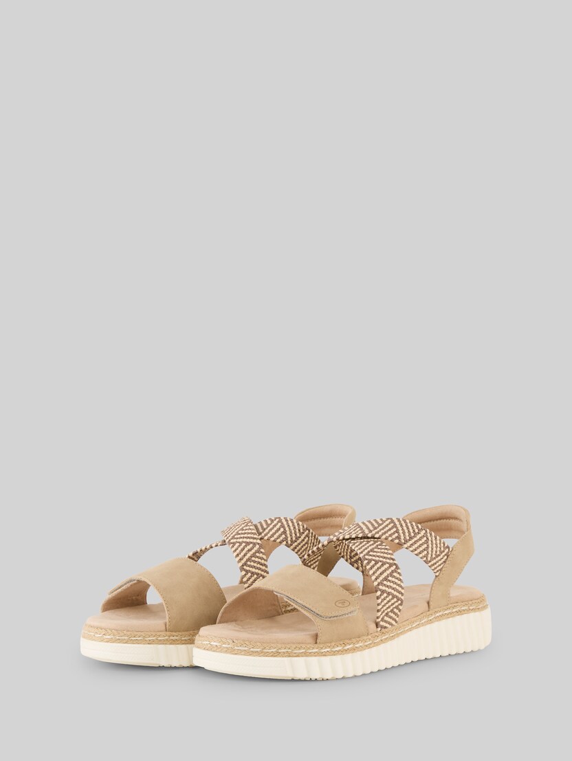 Sandalen mit Flecht-Detail von Women, sand