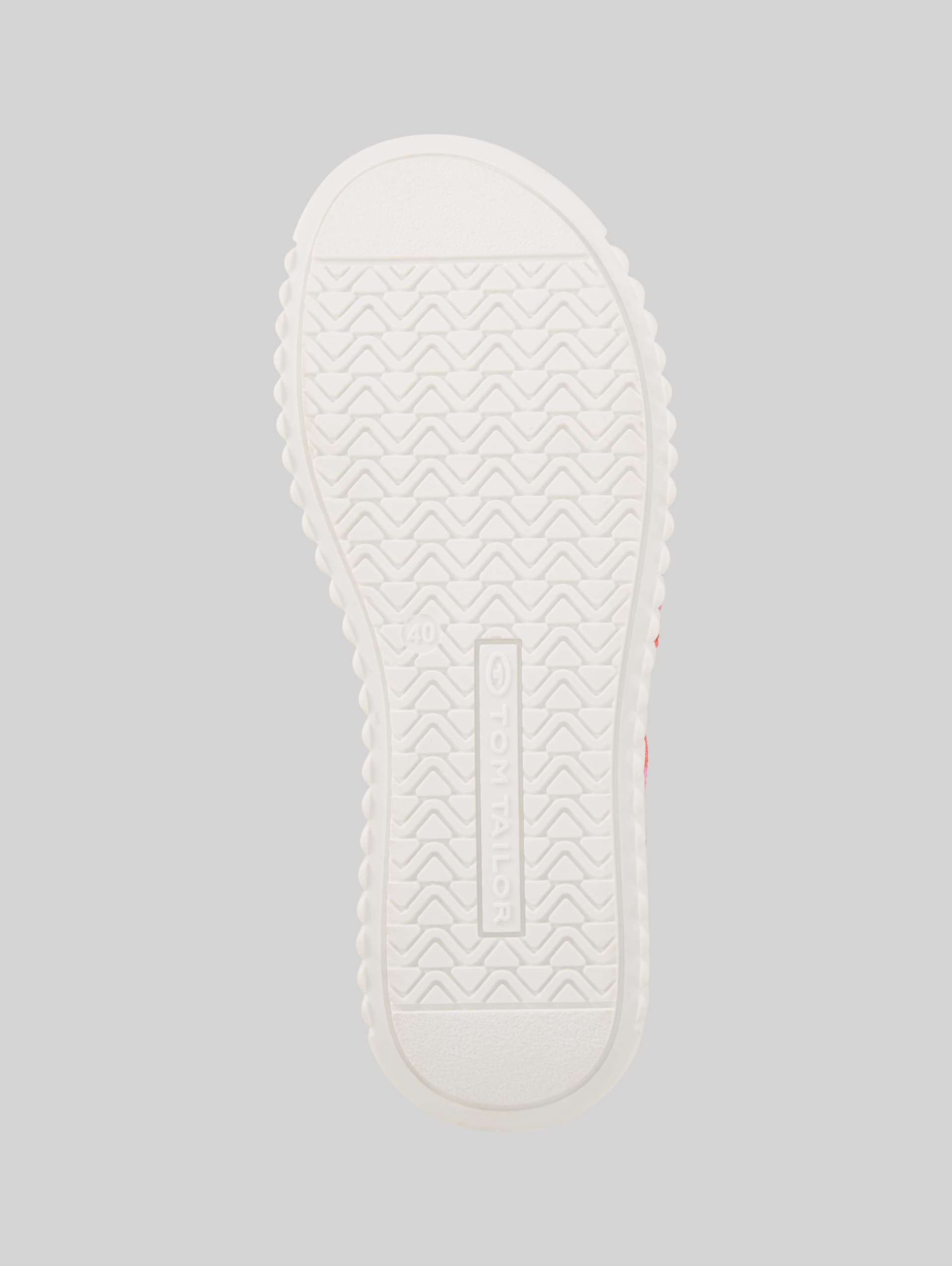 Sandalen mit Flecht-Detail - pink - Produkt-Ansicht Sohle