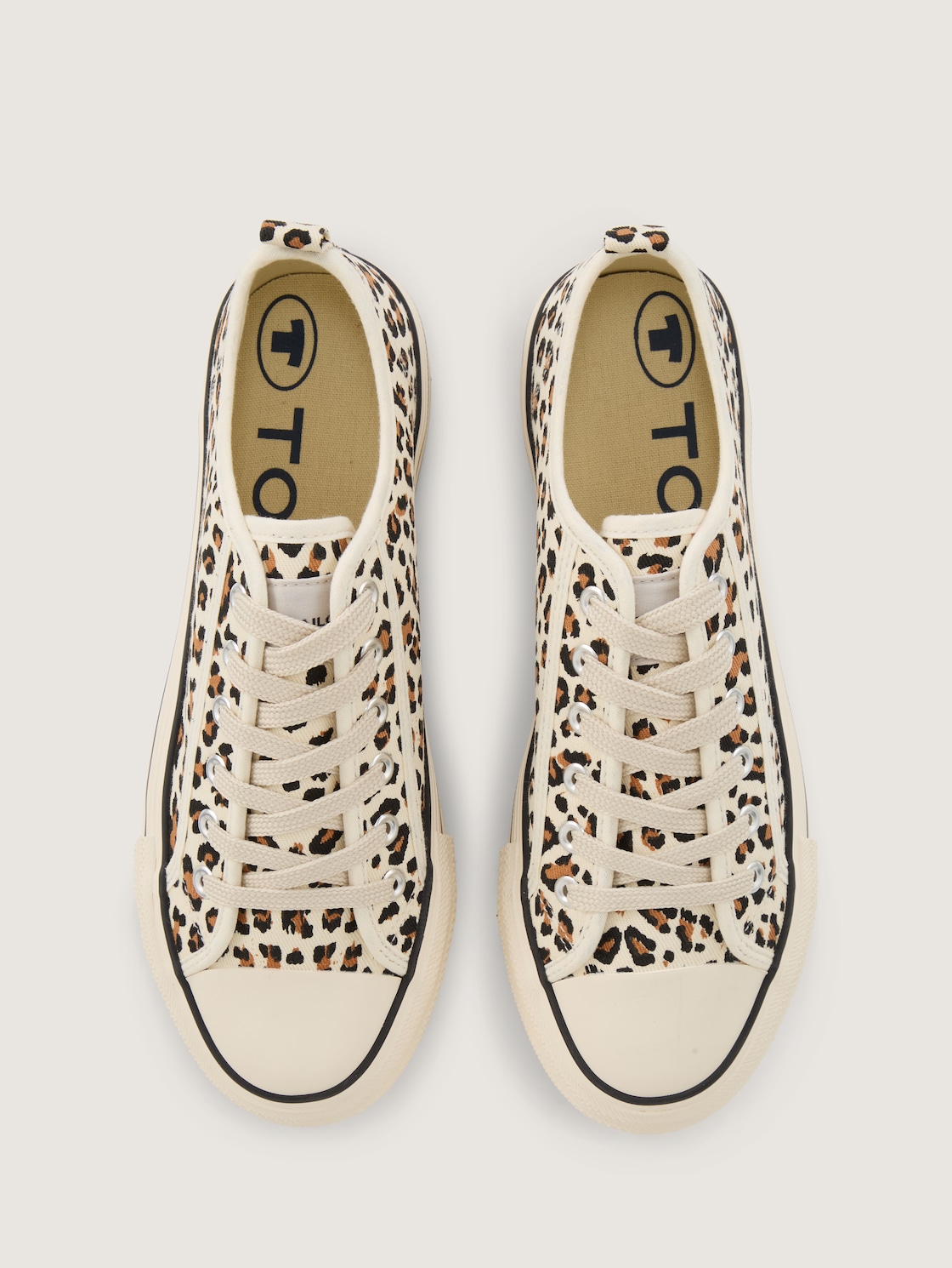 Sneaker mit Plateau - offwhite-multi - Produkt-Ansicht von oben 