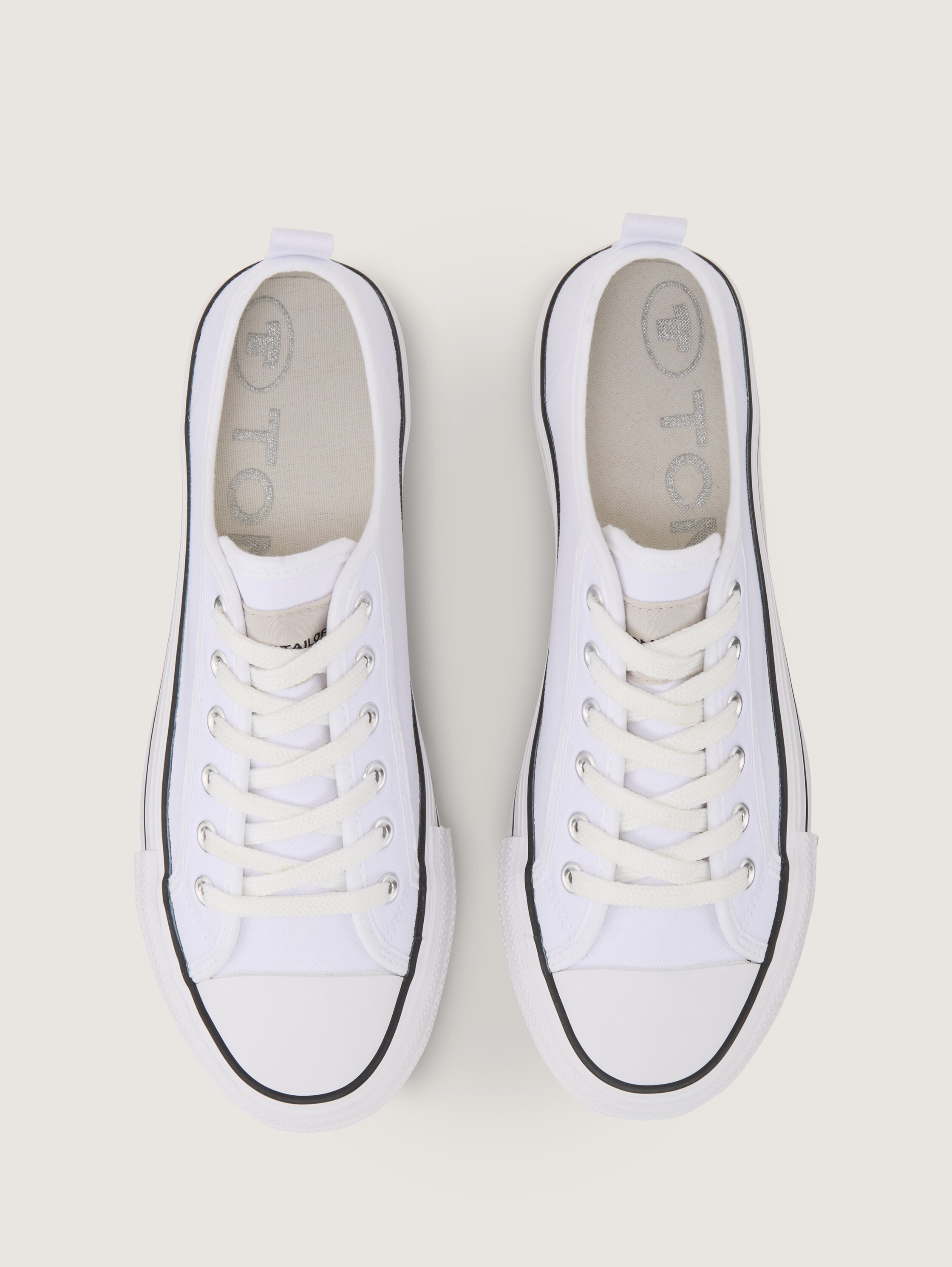 Sneaker mit Plateau - 4