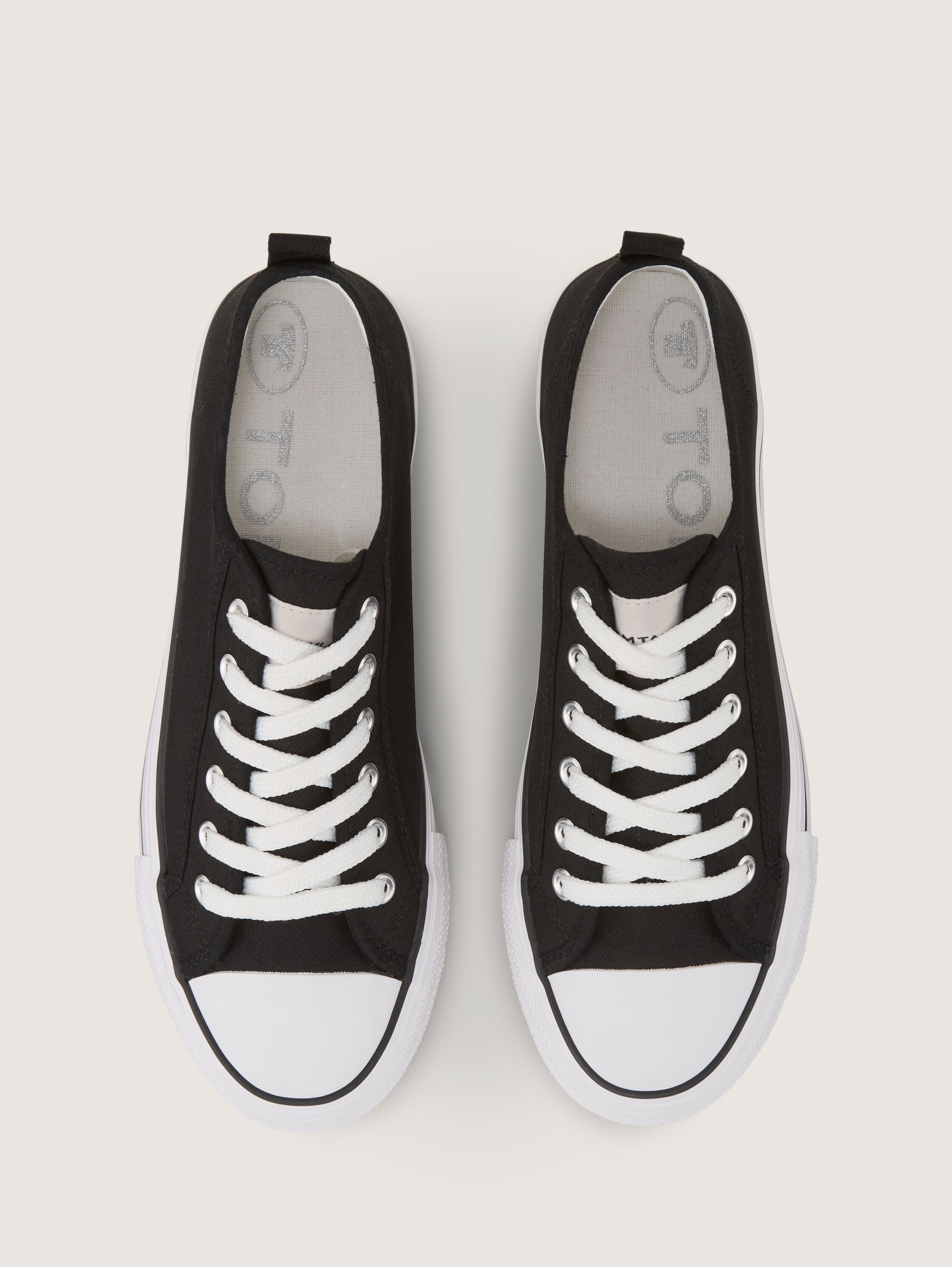 Sneaker mit Plateau - black_1 - 
