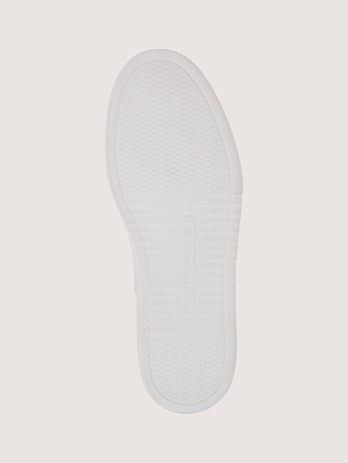 Sneaker mit Colour-Blocking - offwhite - Produkt-Ansicht Sohle