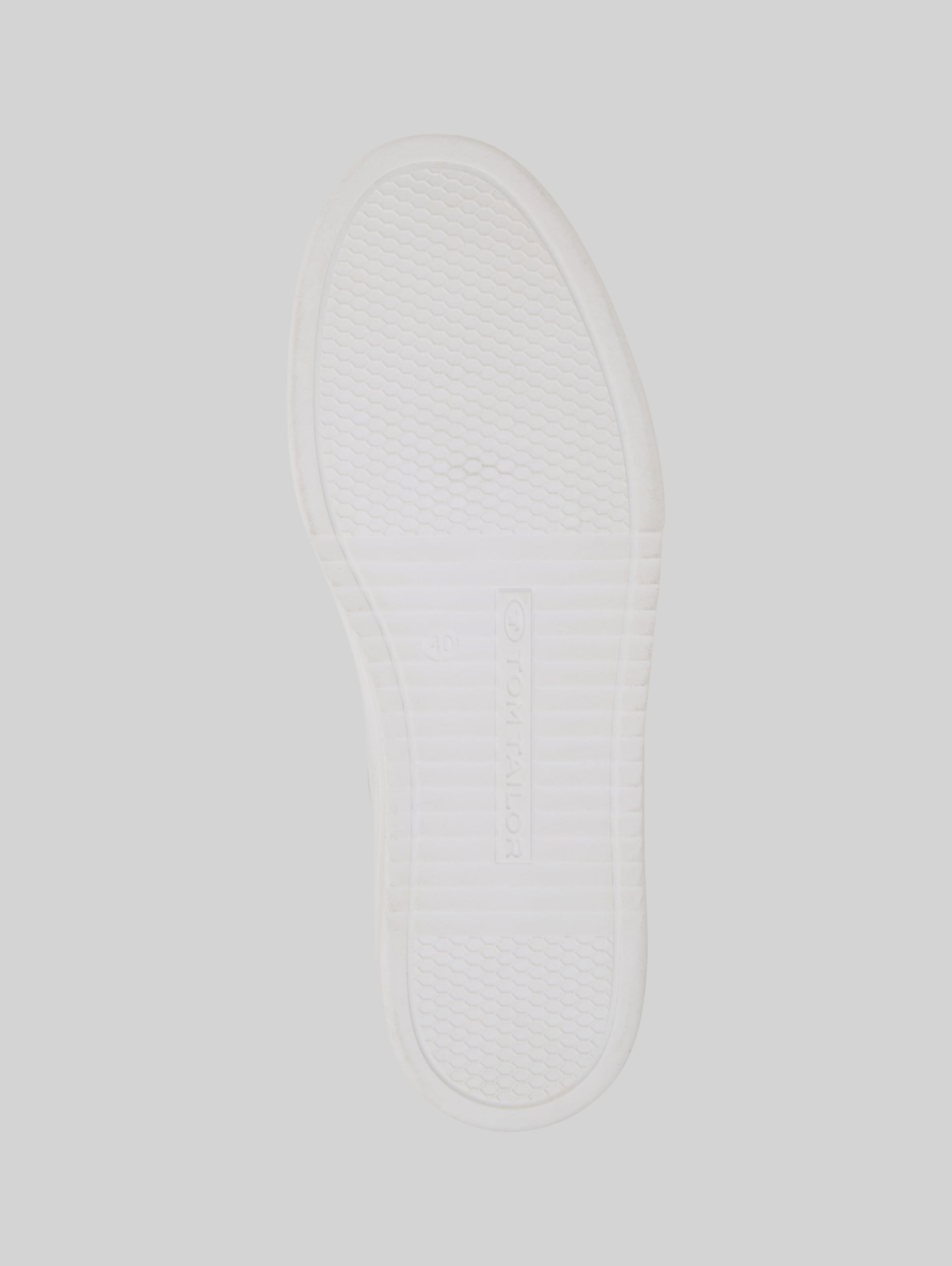 Sneaker mit Colour-Blocking - offwhite - Produkt-Ansicht Sohle