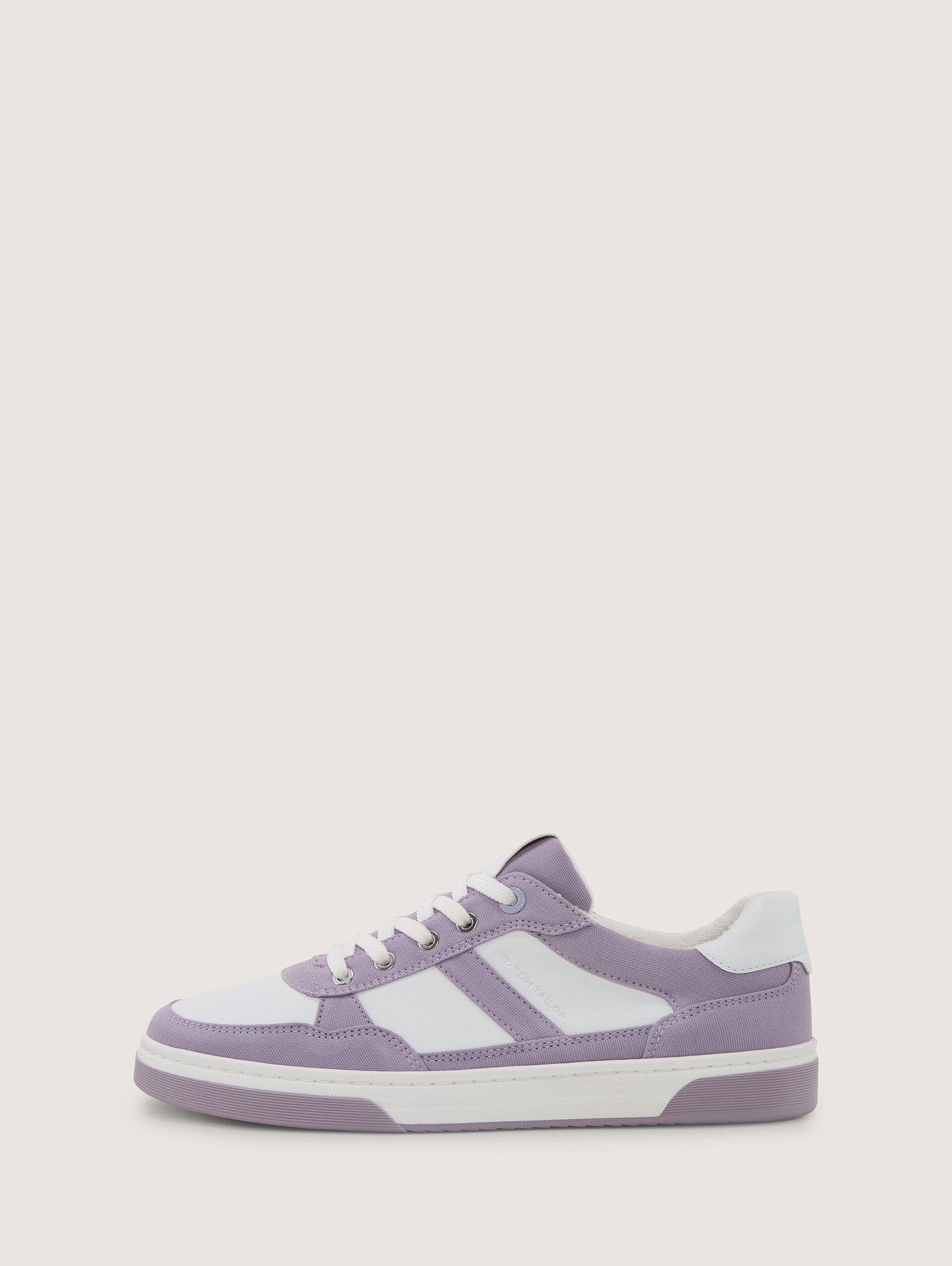 Sneakers met colourblocking - flieder - zijaanzicht product