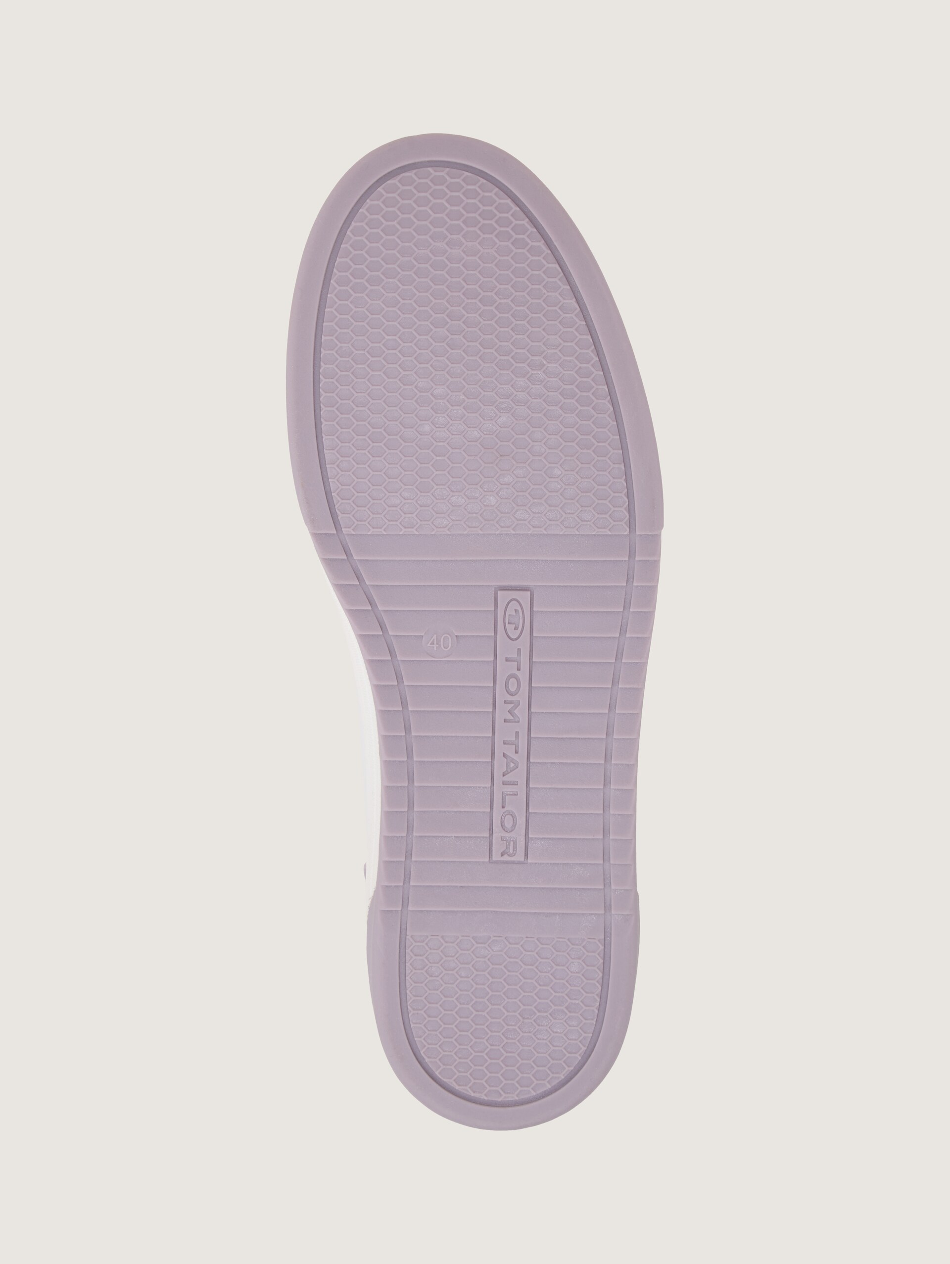 Sneakers met colourblocking - flieder - Productaanzicht zool 
