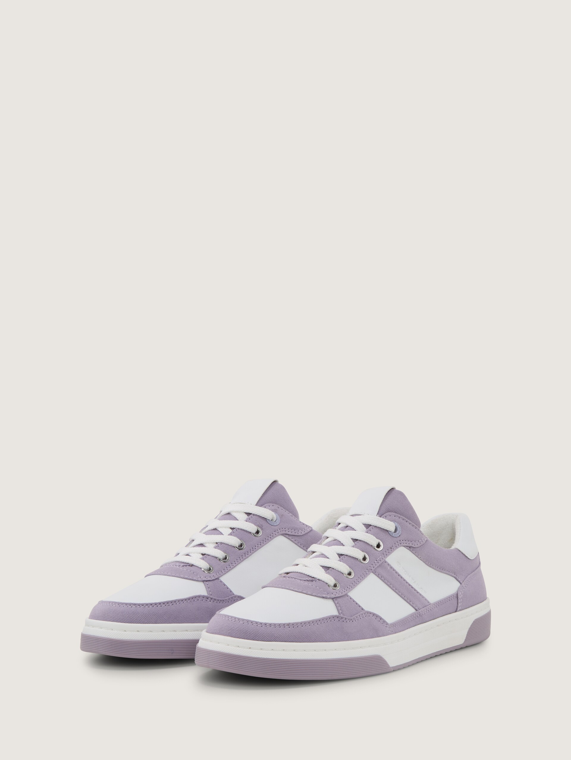 Sneakers met colourblocking - flieder - zijaanzicht product