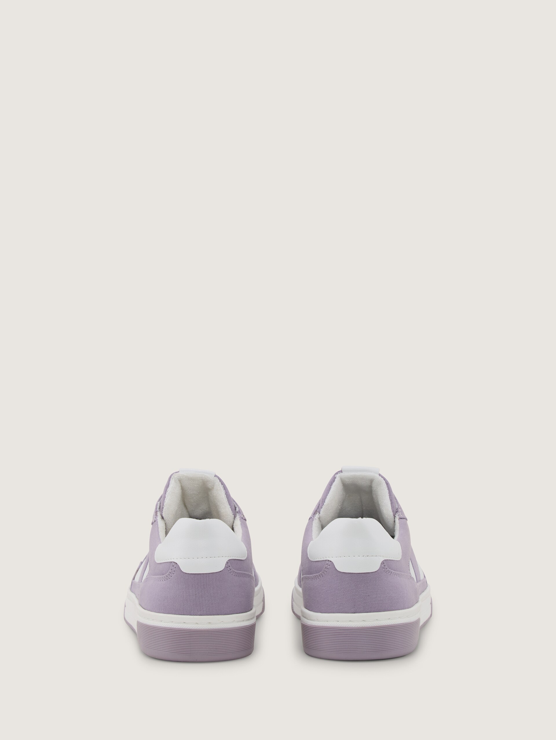 Sneakers met colourblocking - flieder - Achteraanzicht product
