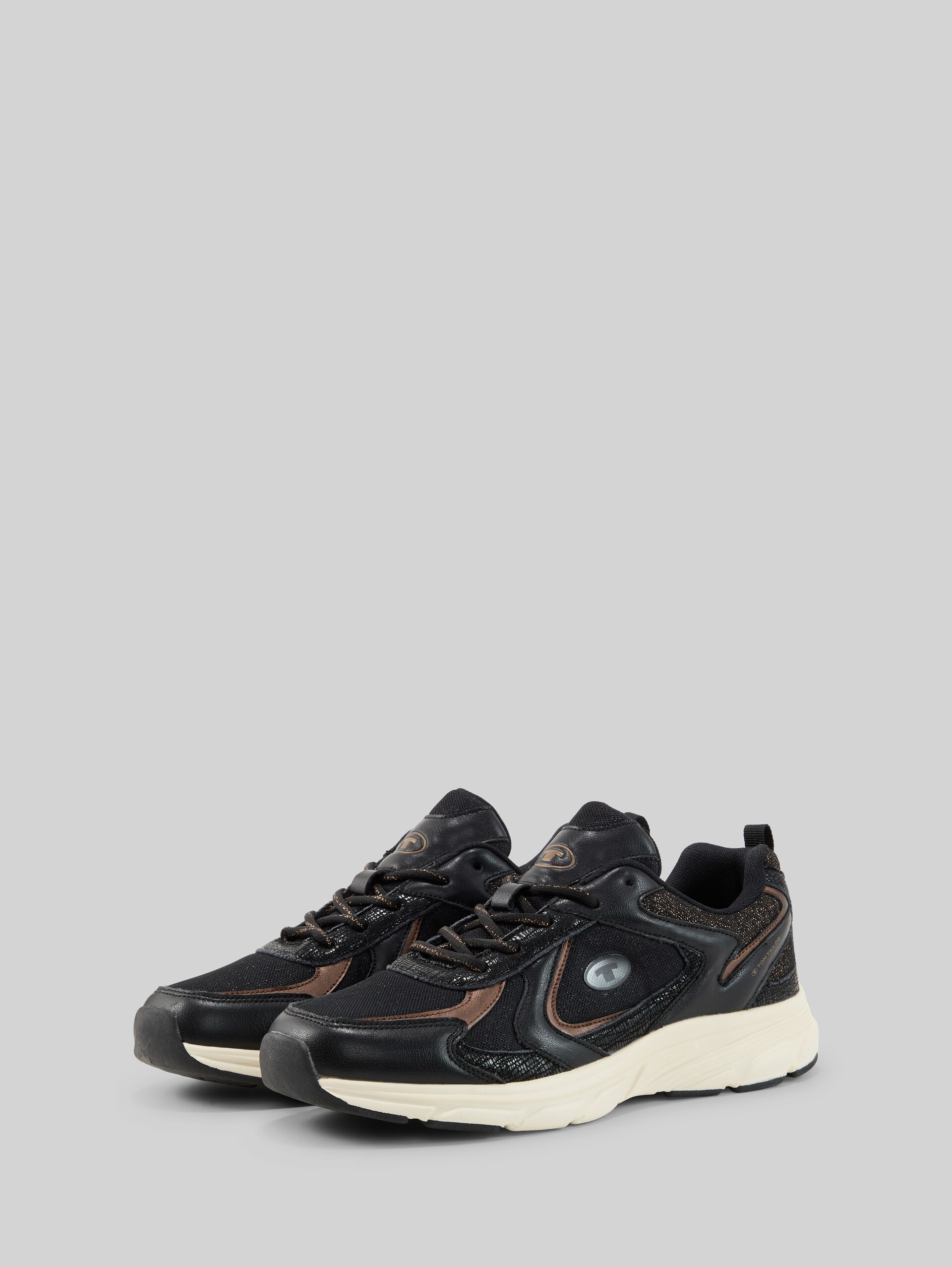 Sneakers met colour-blocking - black - zijaanzicht product