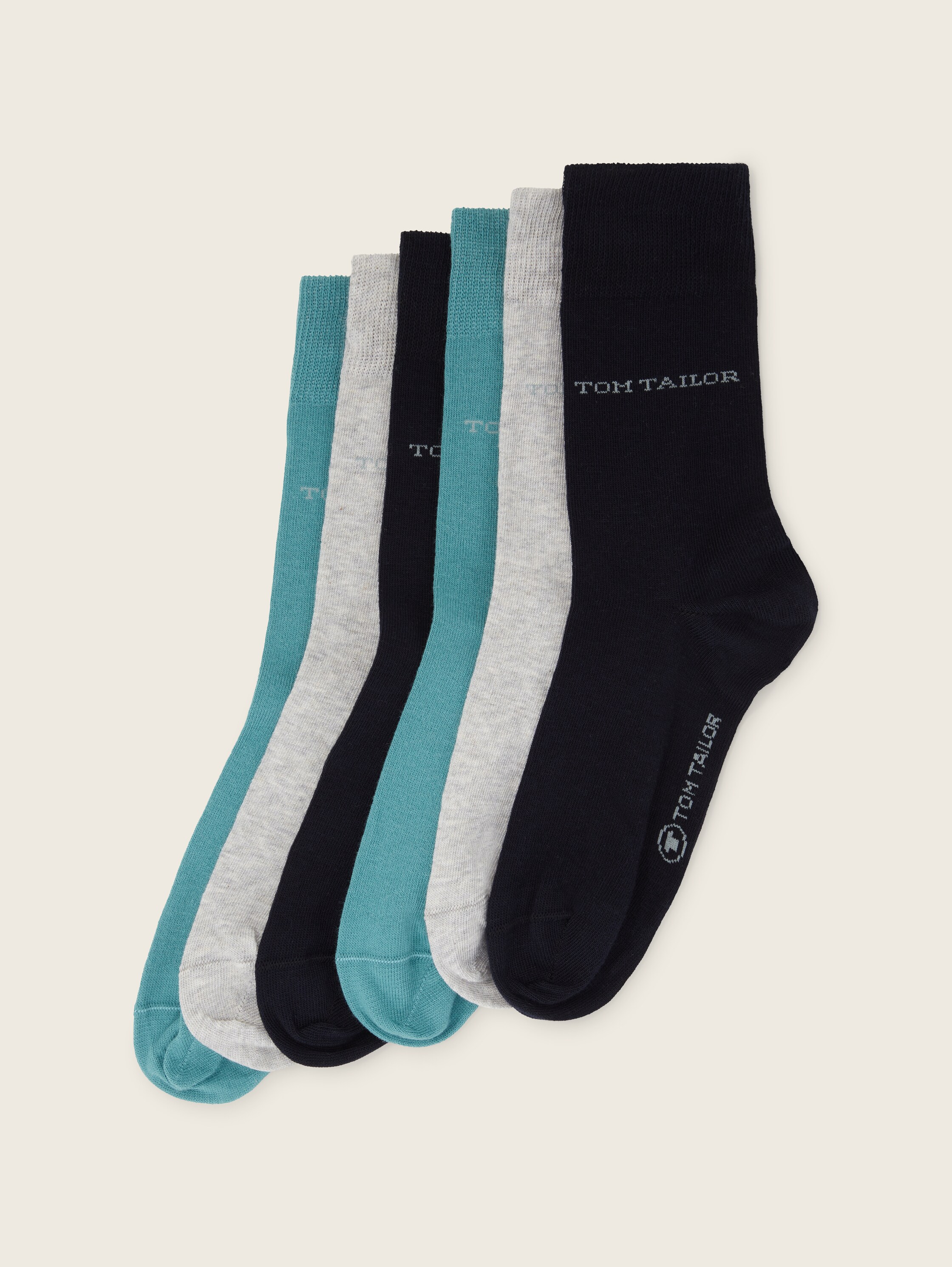 Socken aus Bio-Baumwolle im 6er-Pack - 1