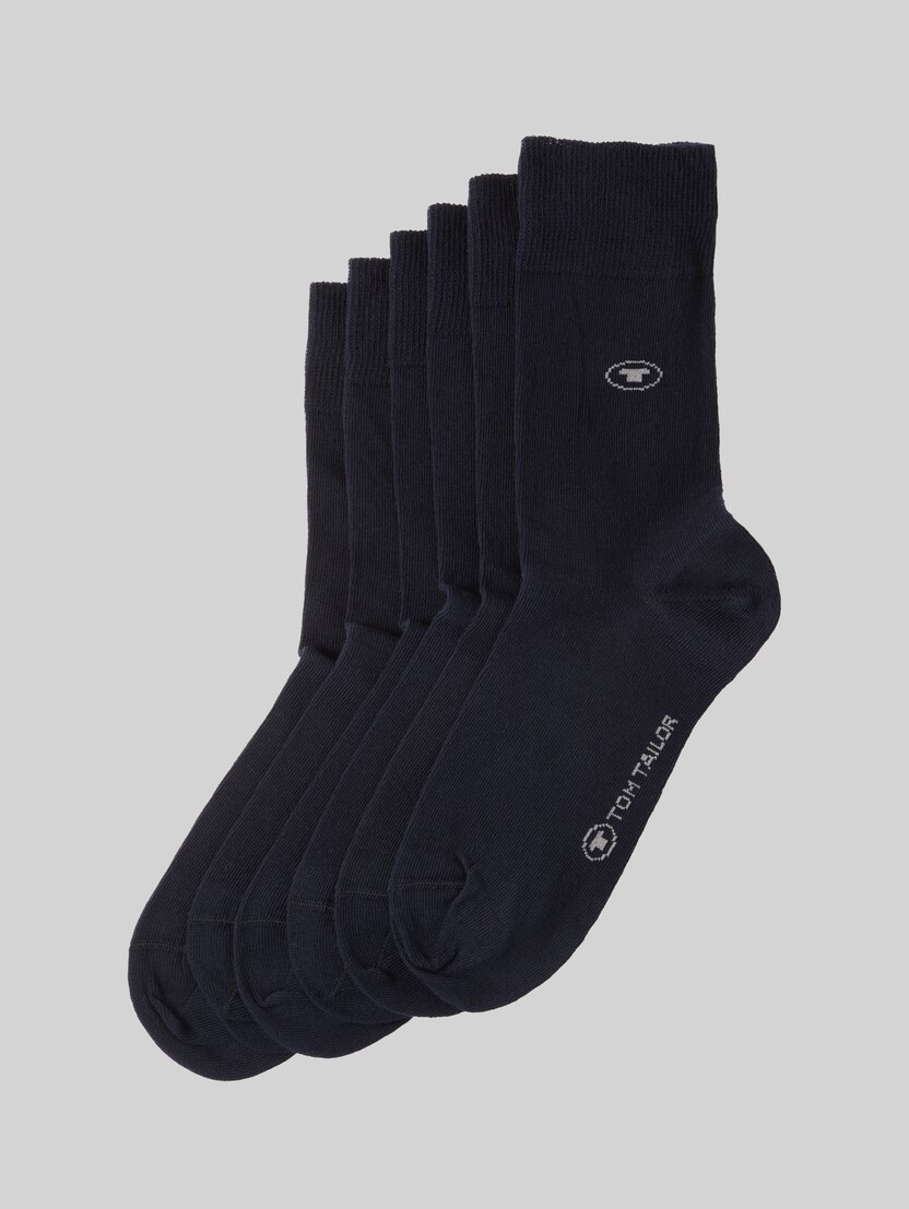 Sokken in een set van 6 door Women, dark navy