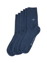 Sélectionné, Chaussettes en pack de 6 par Tom Tailor, bleu