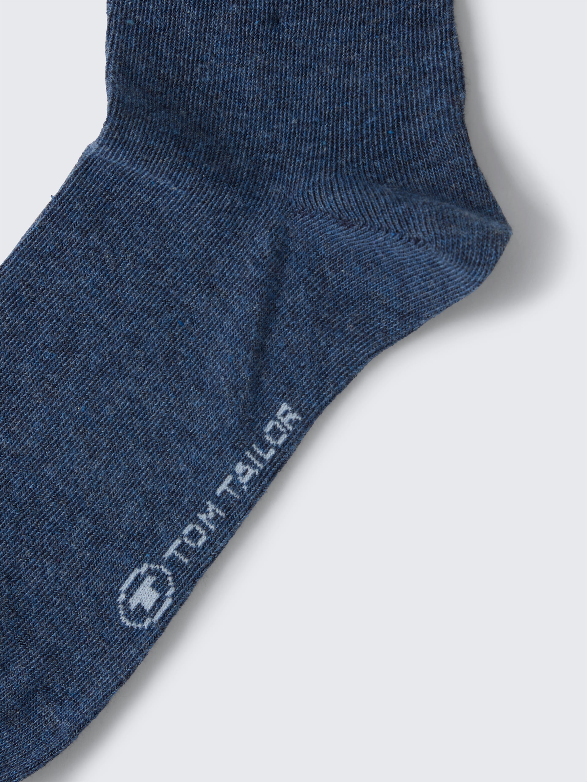 Basic Sokken in een set van zes - indigo melange - Detailaanzicht product