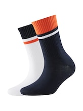 Ausgewählt, Socken im Doppelpack von Tom Tailor, blau