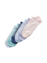 Ausgewählt, 6er Pack Sneakersocken mit Streifendetail von Tom Tailor, blau