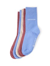 Sélectionné, Chaussettes en lot de 6 par Tom Tailor, beige