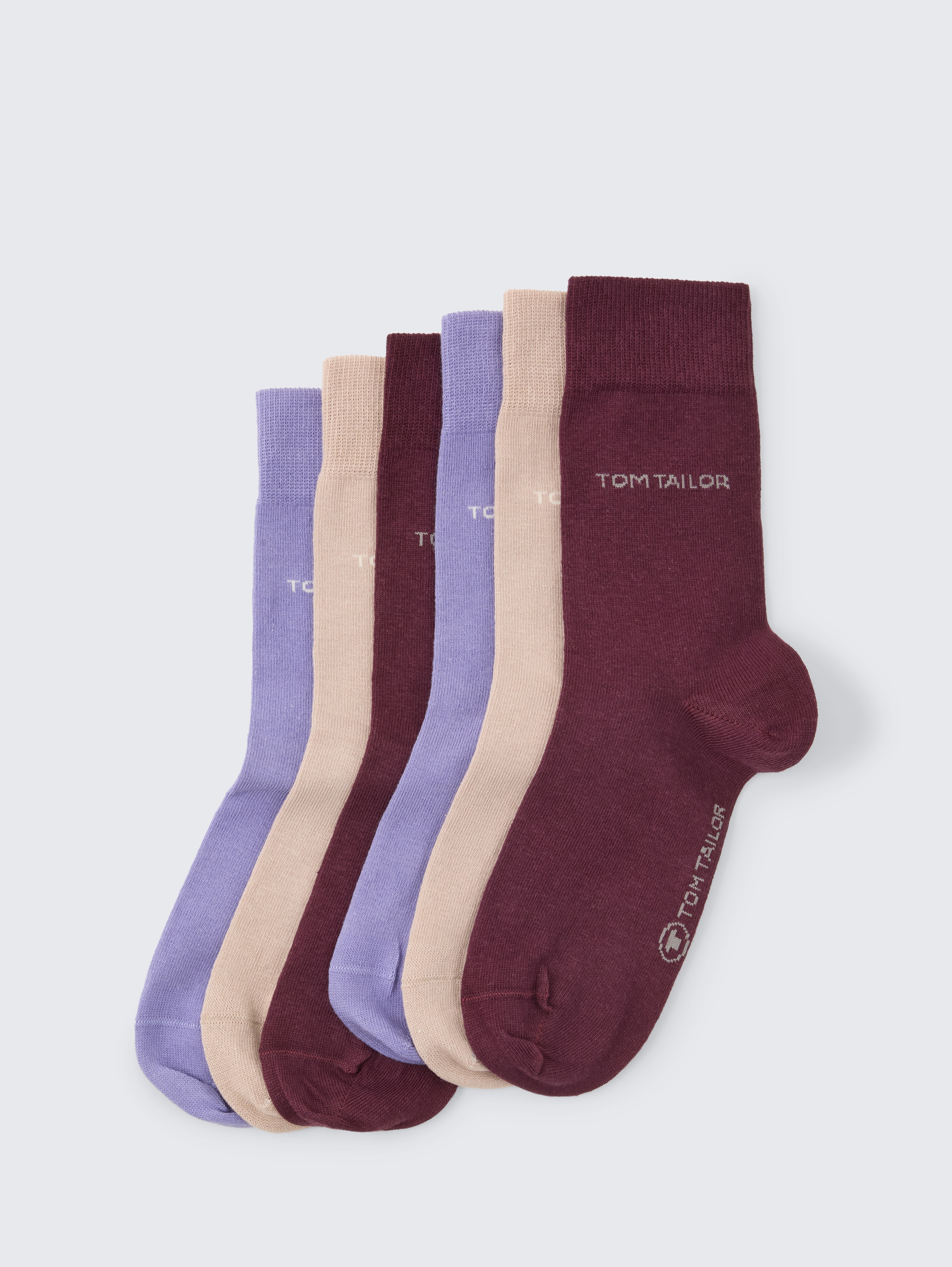 Socken im 6er-Pack von Women, cadet