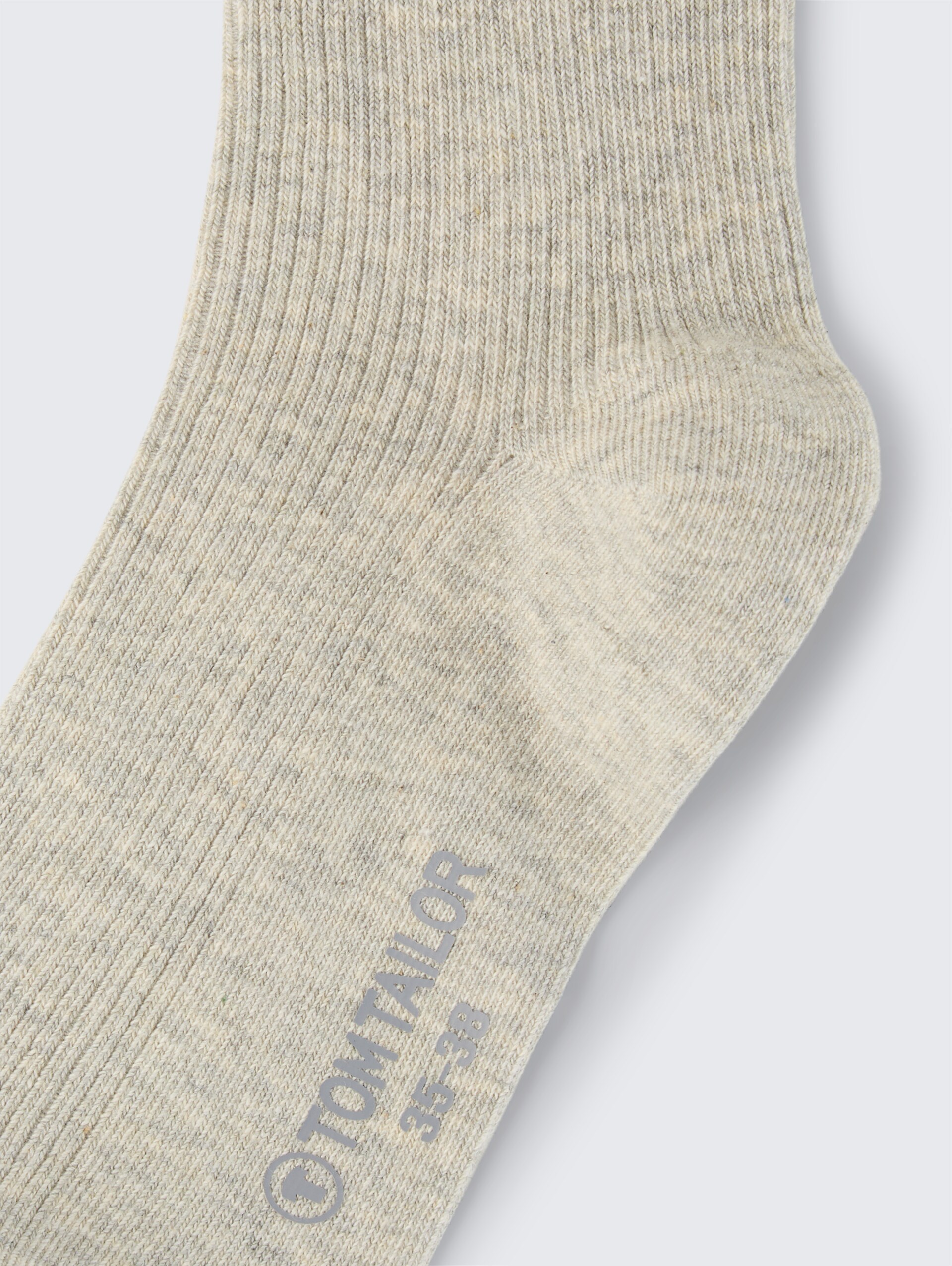 Socken im 2er-Pack - light grey melange - Produkt-Detail-Ansicht