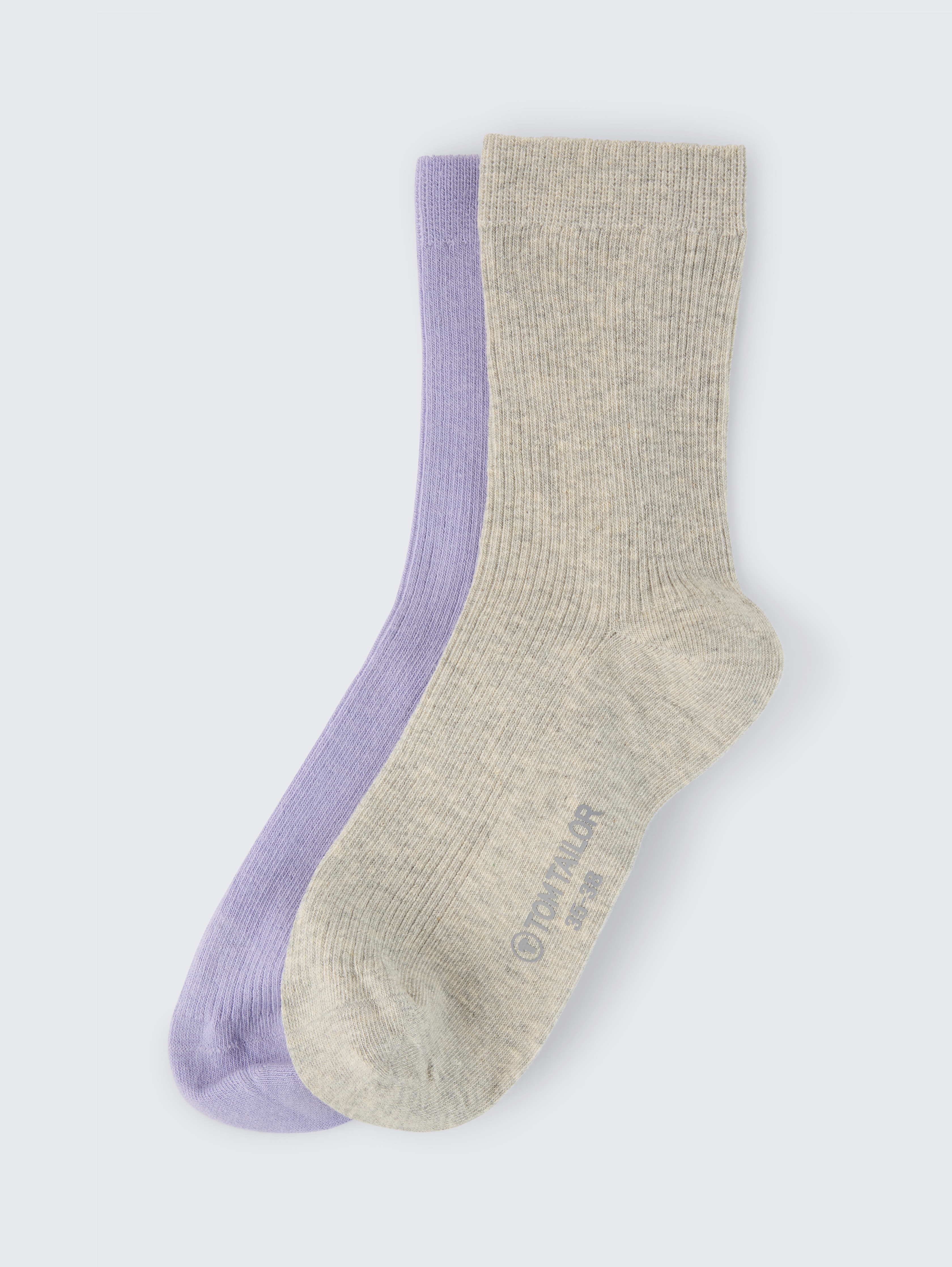 Socken im 2er-Pack von Women, light grey melange