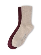 Nicht ausgewählt, Socken im 2er-Pack von , beige