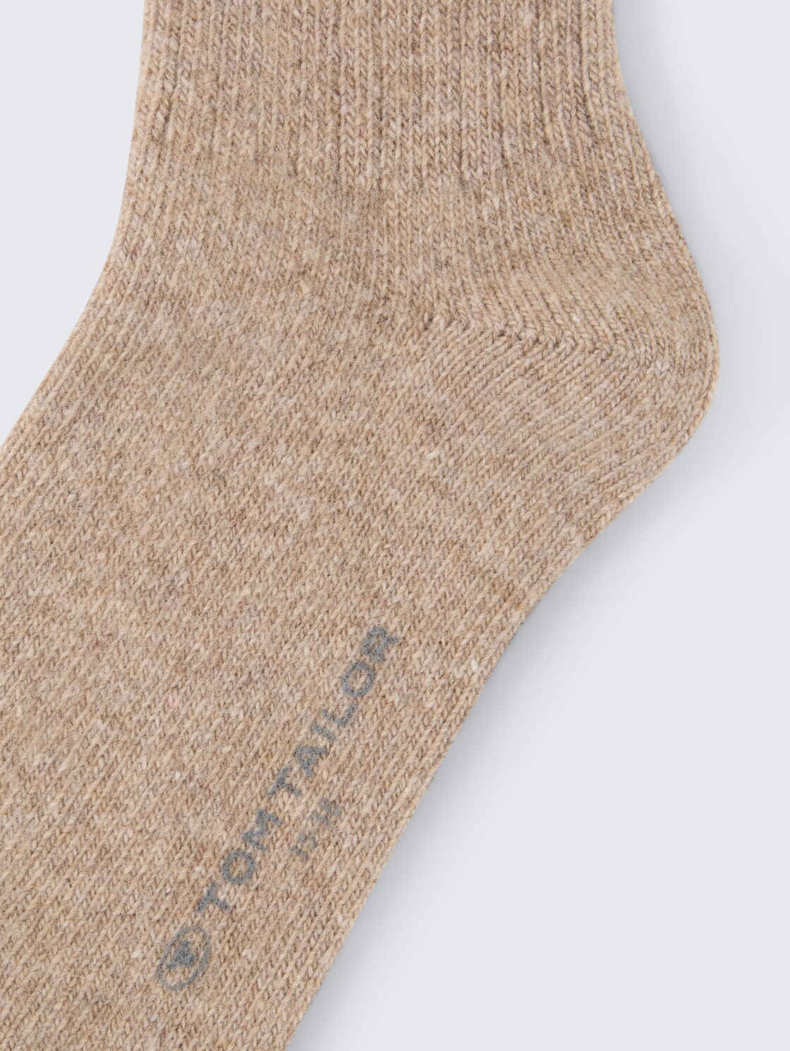 Socken mit Kaschmir-Anteil - stone - Produkt-Detail-Ansicht