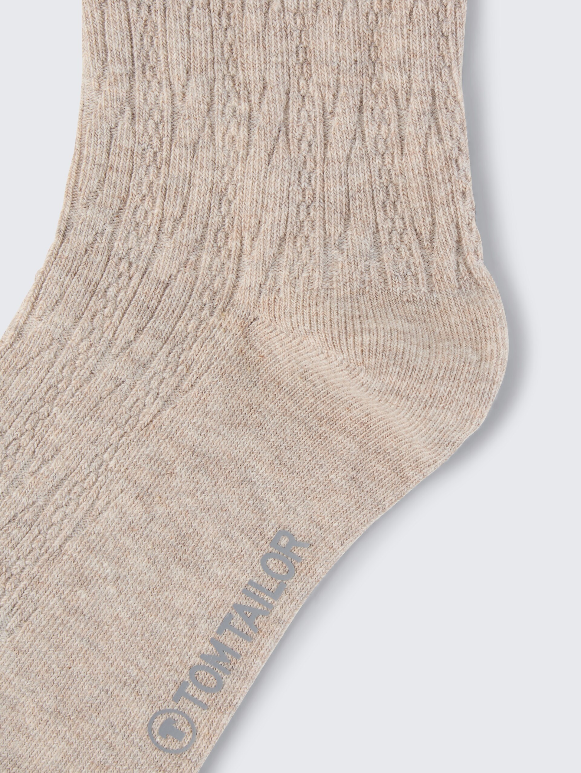 Sokken in een verpakking van 4 stuks - beige - Detailaanzicht product