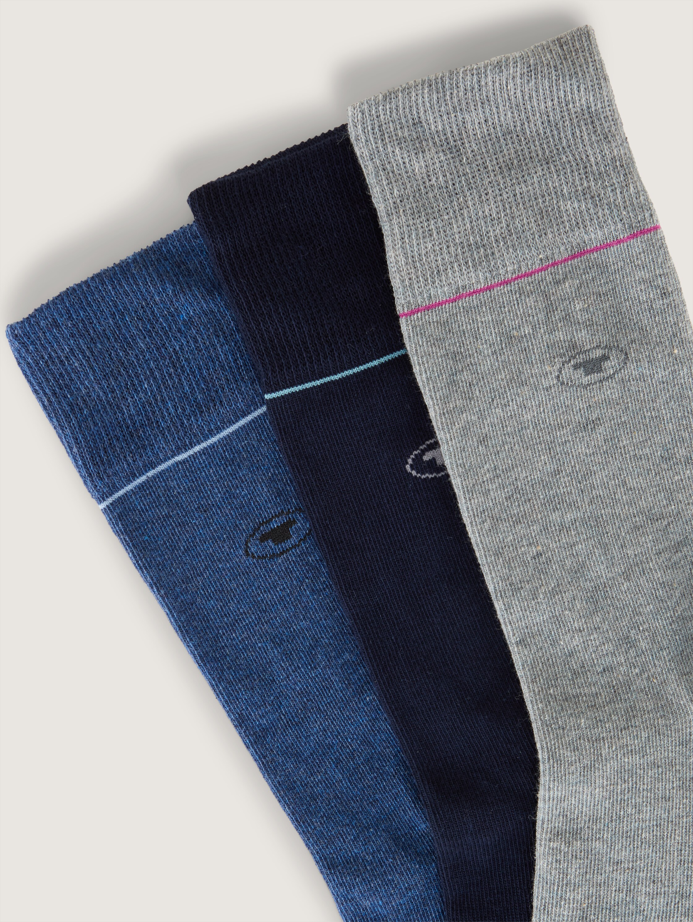 Sokken in een 7-dagen-doos - light_grey_melange - 
