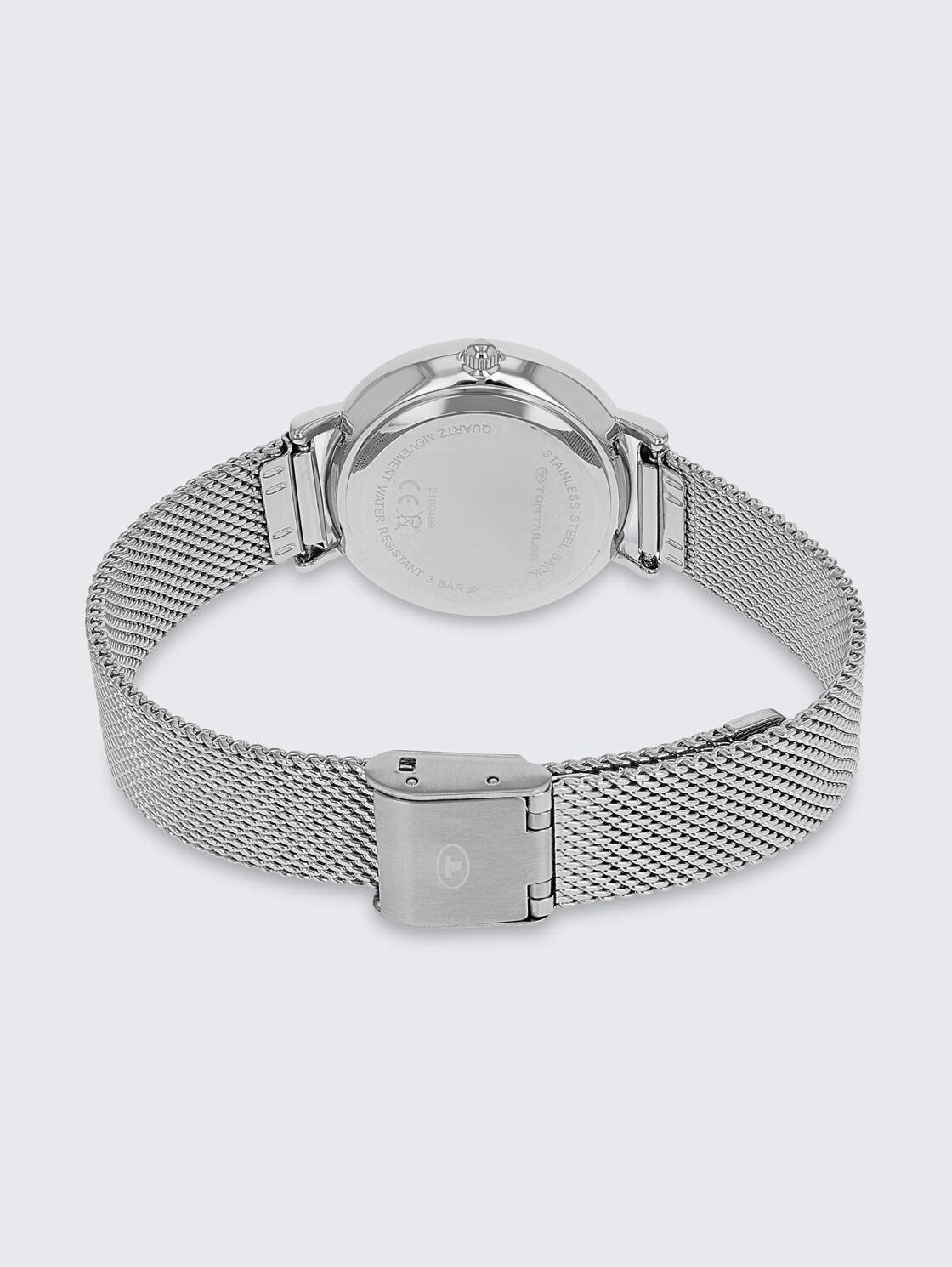 Armbanduhr aus Edelstahl silber mit 31,9mm - silver