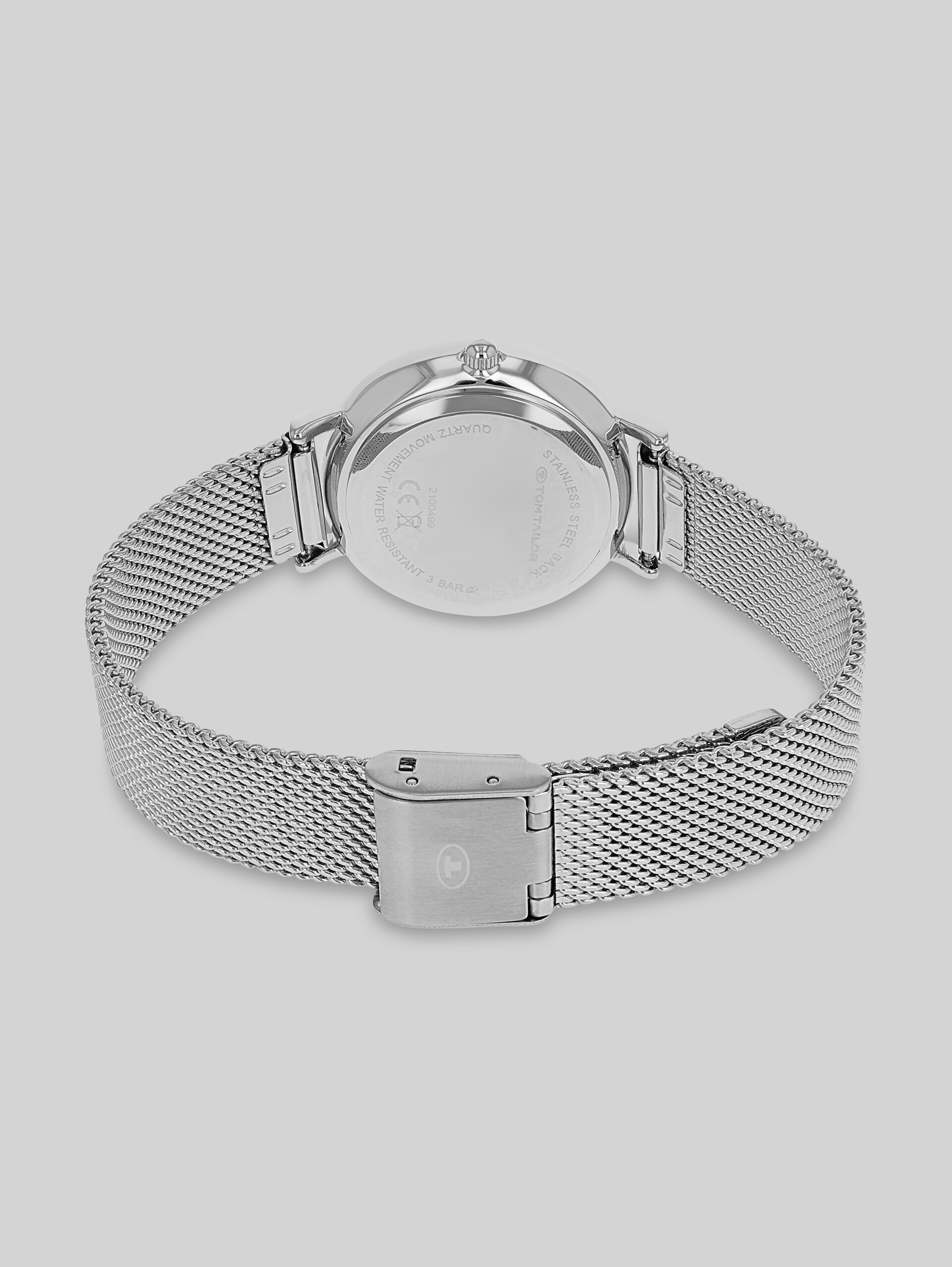 Armbanduhr aus Edelstahl silber mit 31,9mm - silver