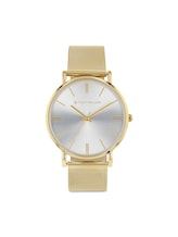 Ausgewählt, Armbanduhr aus Edelstahl gold mit 36mm von Tom Tailor, gold