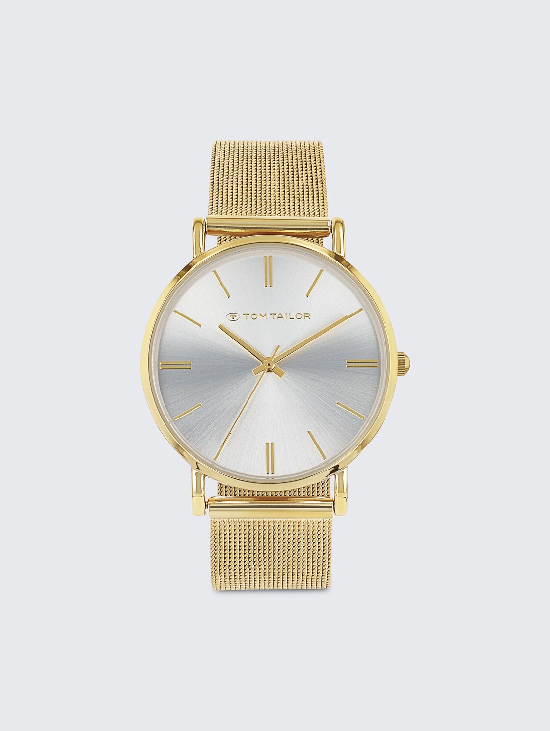 Armbanduhr aus Edelstahl gold mit 36mm - gold