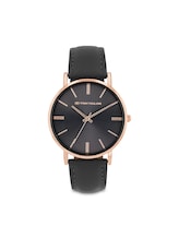 Ausgewählt, Armbanduhr Roségold - Ziffernblatt grau mit 36mm von Tom Tailor, rosegold