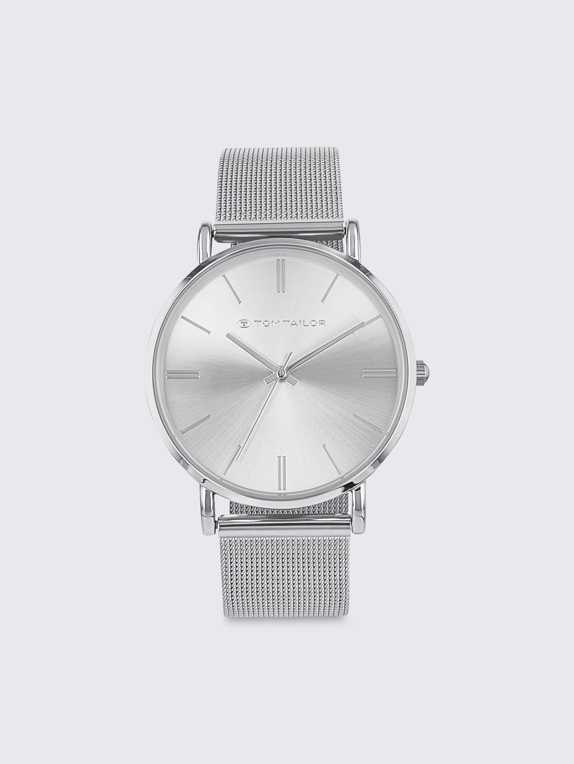 Armbanduhr aus Edelstahl silber mit 36mm - silver