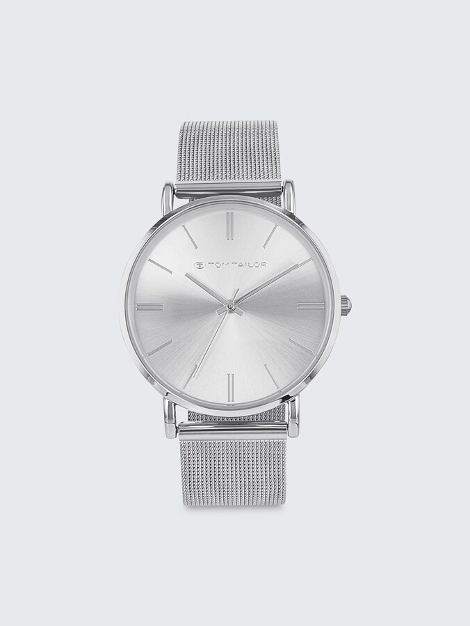 Armbanduhr aus Edelstahl silber mit 36mm von Women, silver