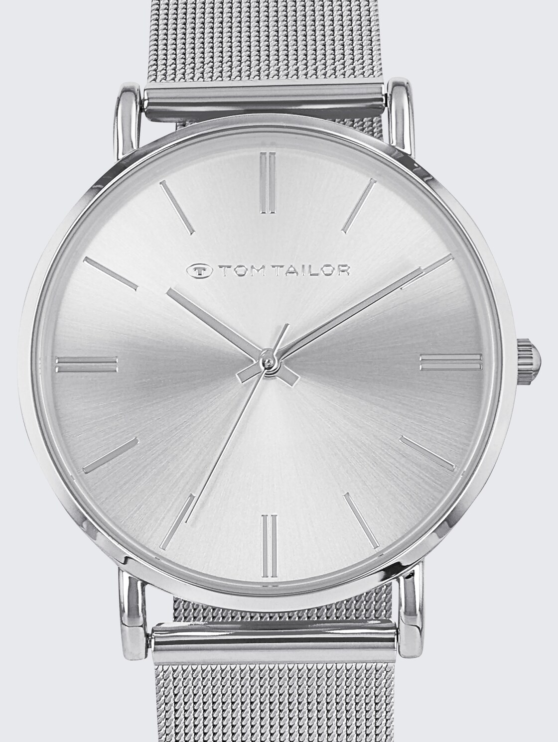 Armbanduhr aus Edelstahl silber mit 36mm - silver