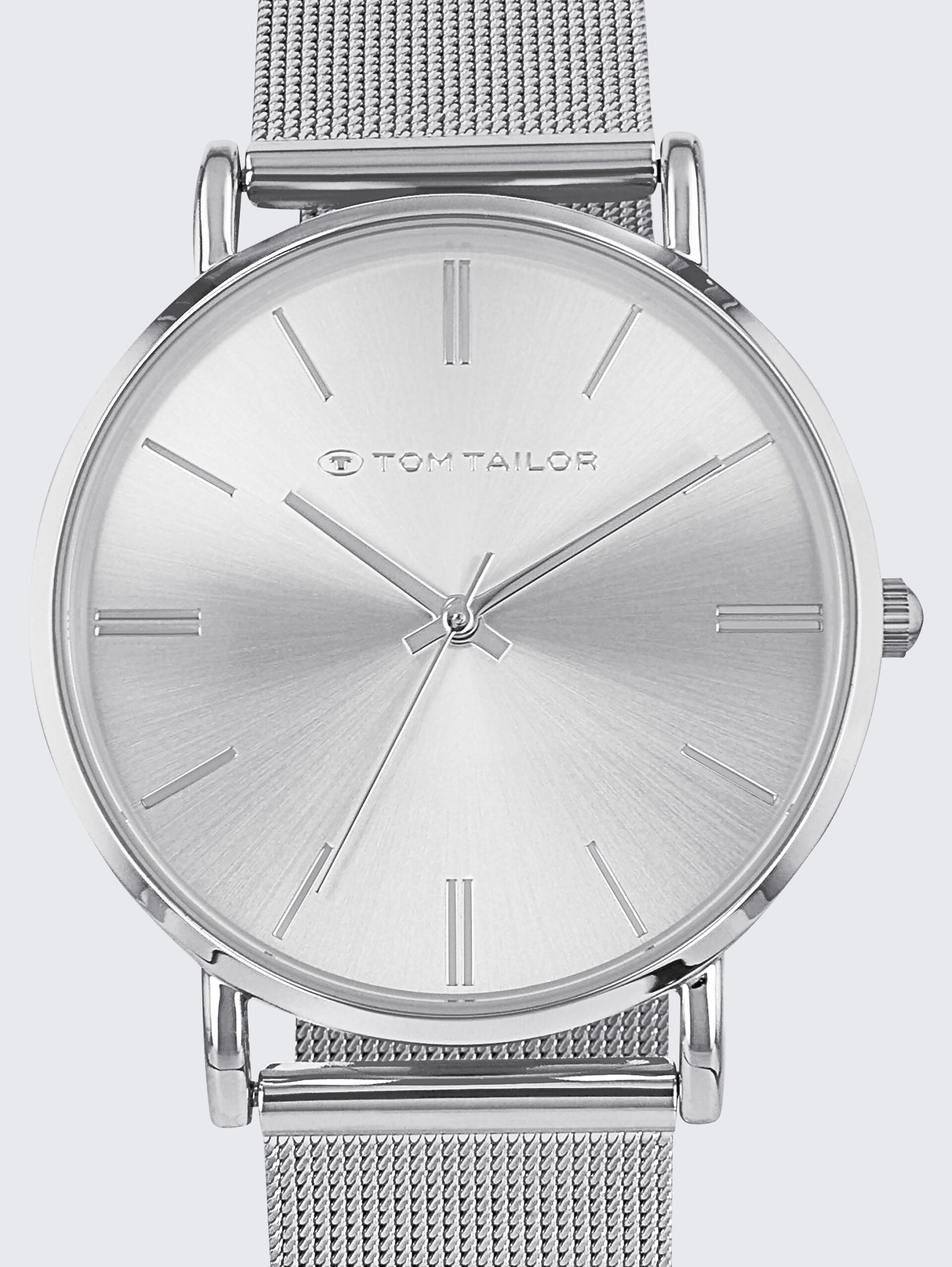 Armbanduhr aus Edelstahl silber mit 36mm - silver