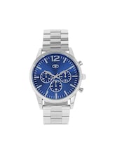 Ausgewählt, Armbanduhr aus Edelstahl silber mit 42mm von Tom Tailor, silber