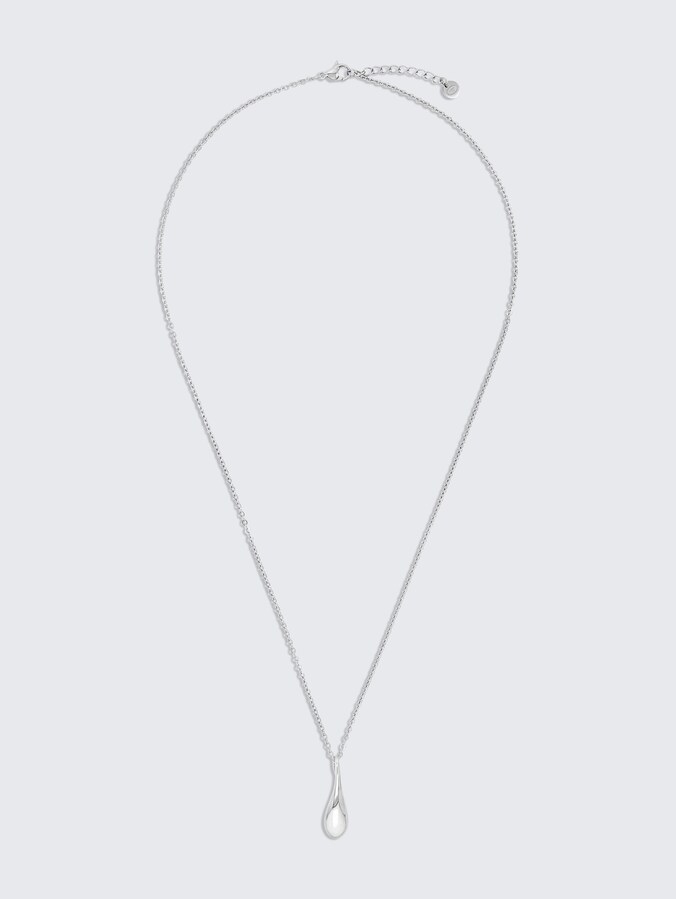 Ketting met hanger van roestvrij staal zilverkleurig door Women, silver